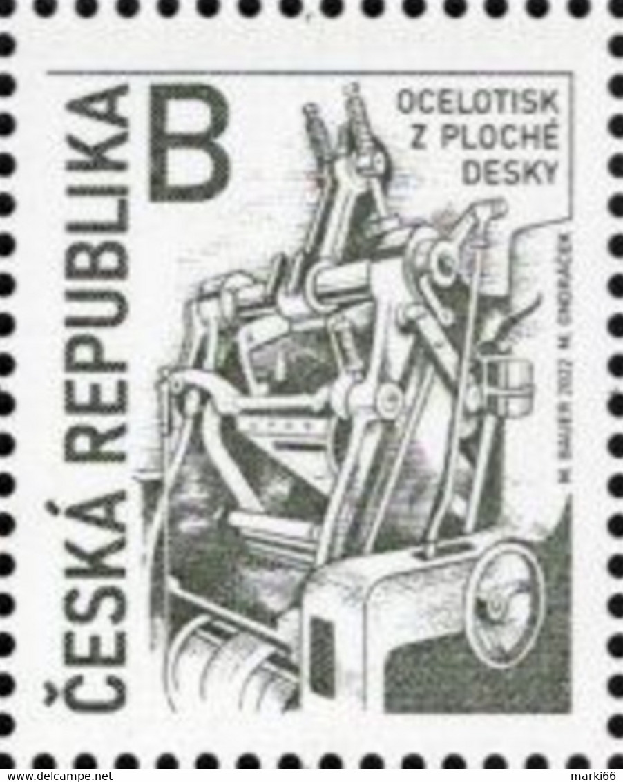 Czech Republic - 2022 - Tradition Of Czech Stamp Design - Recess Print From Flat Plates - WAITE - Mint Stamp - Nuovi