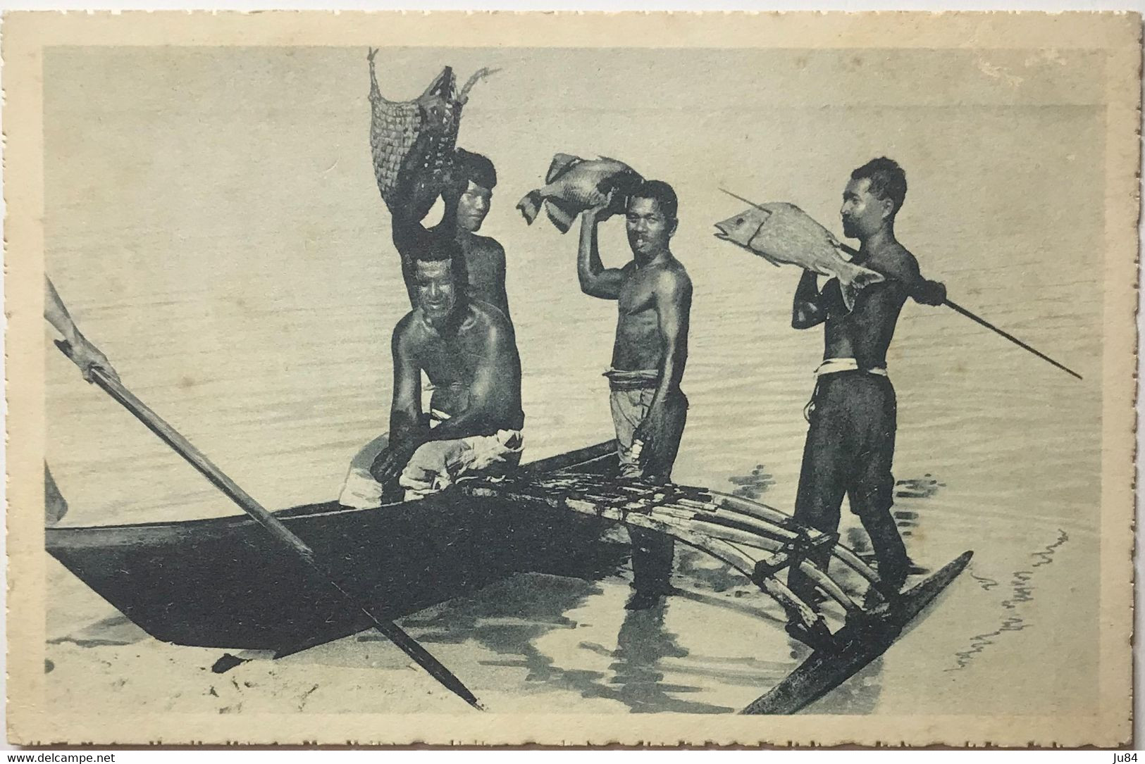 Océanie - Micronésie - Carolines - Retour De Pêche - Carte Postale Non Voyagée - Micronesia