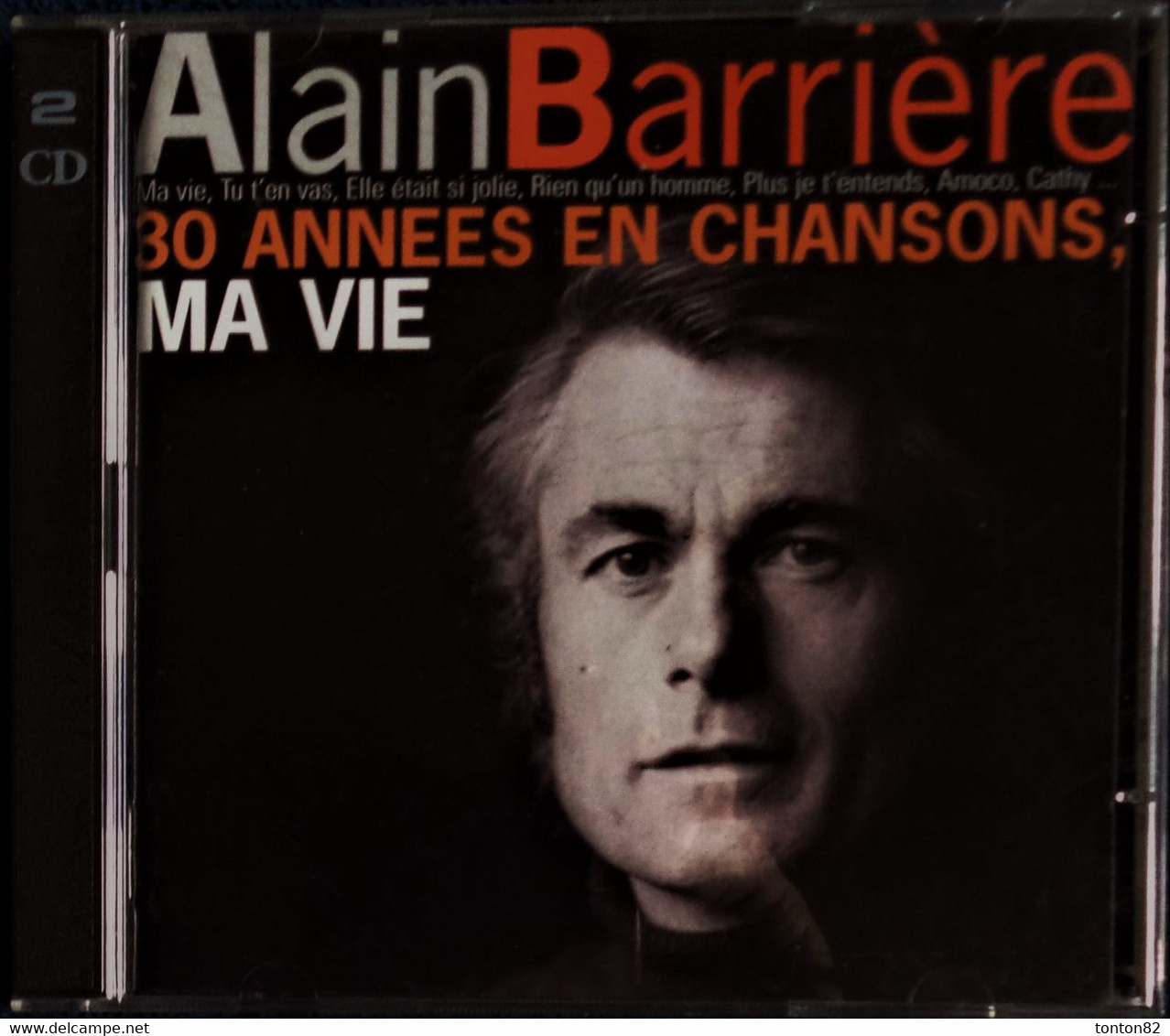 Alain Barrière - 30 Années En Chansons, MA VIE - Coffret 2 CD - 34 Titres . - Comiche