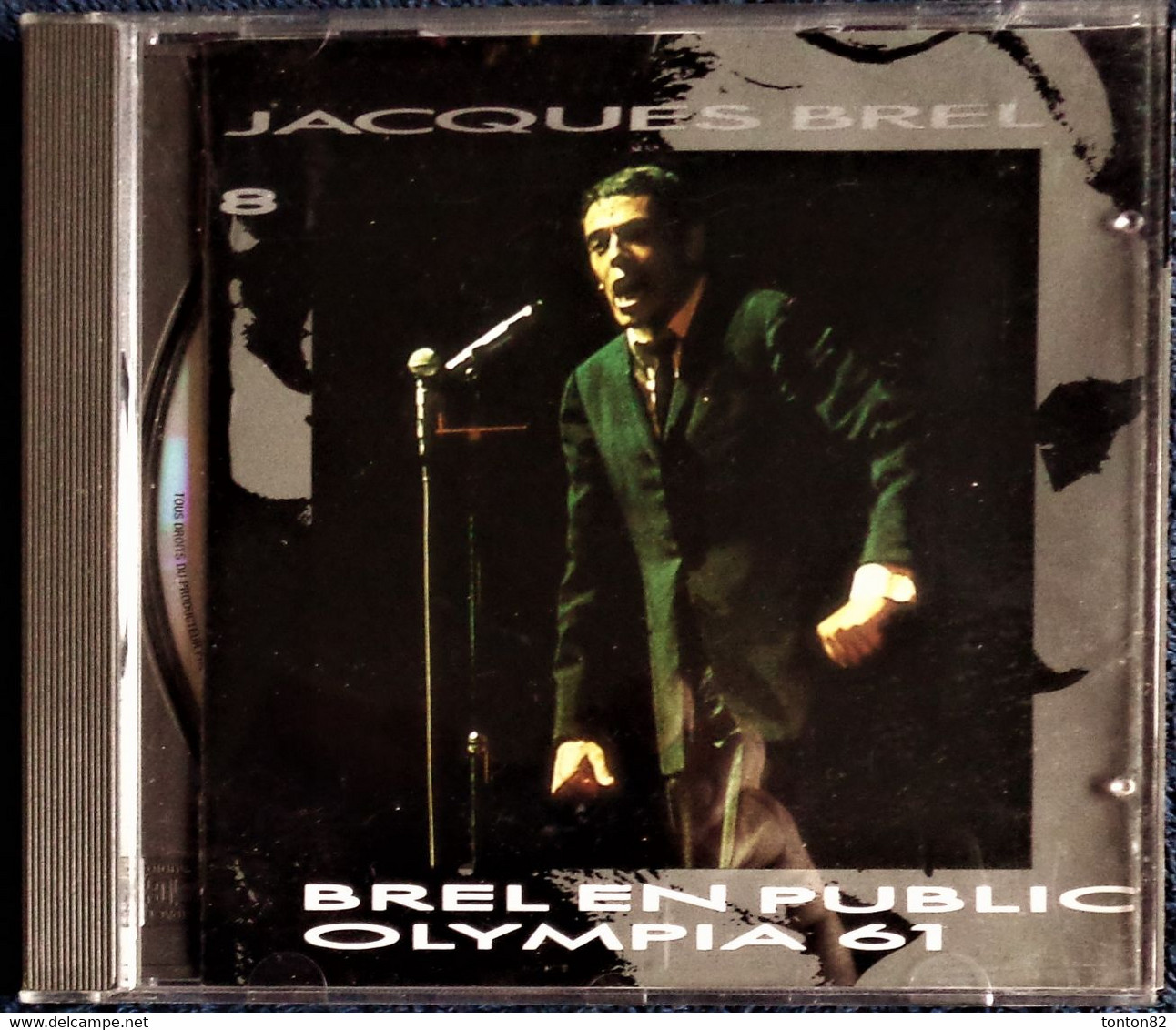 Jacques BREL - Brel En Public Olympia 61 - CD 15 Titres . - Comiques, Cabaret