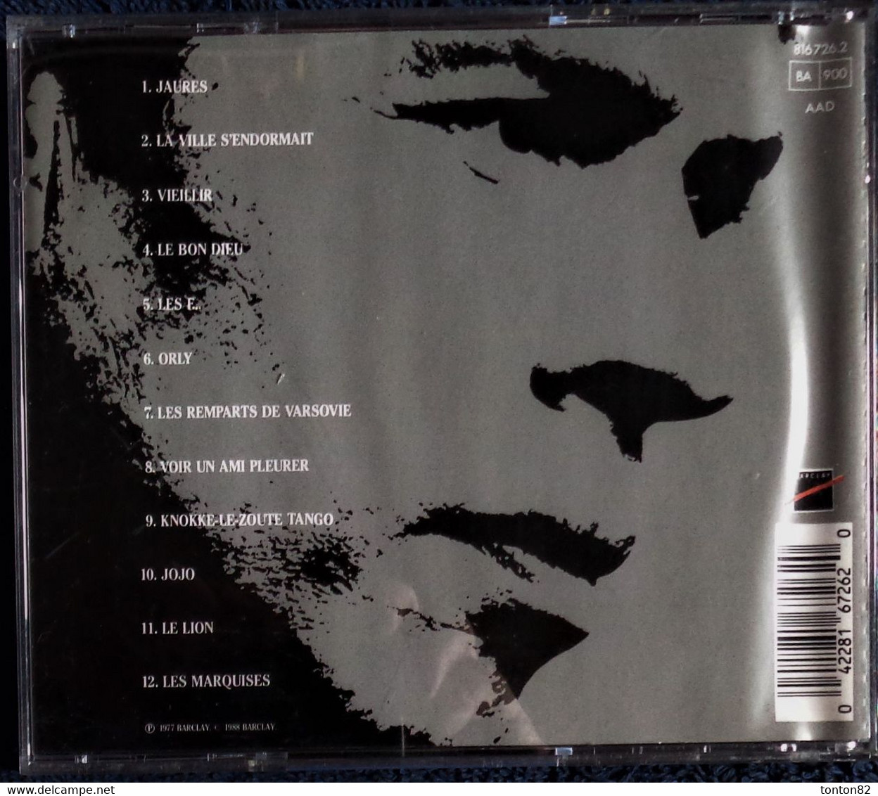 Jacques BREL - Les Marquises - CD 12 Titres . - Comiche
