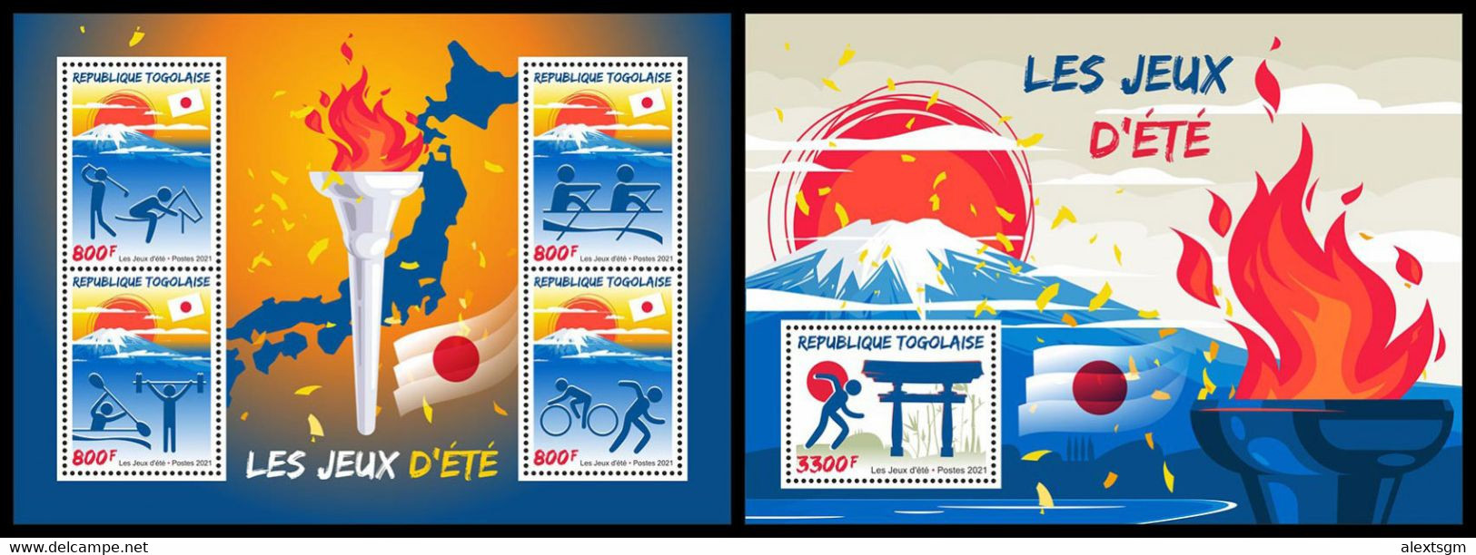 TOGO 2021 - Olympic Games In Tokyo, M/S + S/S [TG210427] - Summer 2020: Tokyo