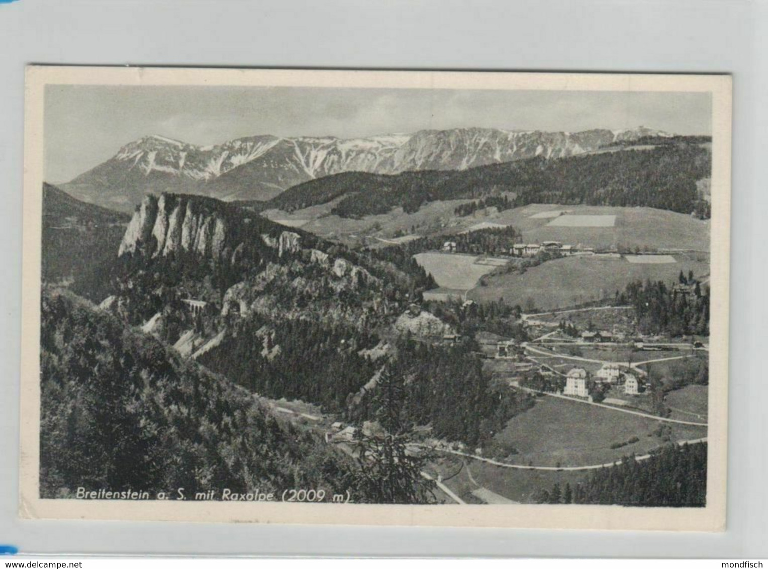 Breitenstein Mit Raxalpe 1953 - Raxgebiet