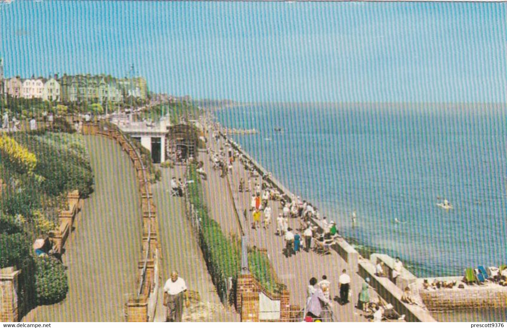 Clacton On Sea Promenade  - Used  Postcard - Essex - Stamped 1965 - Colchester