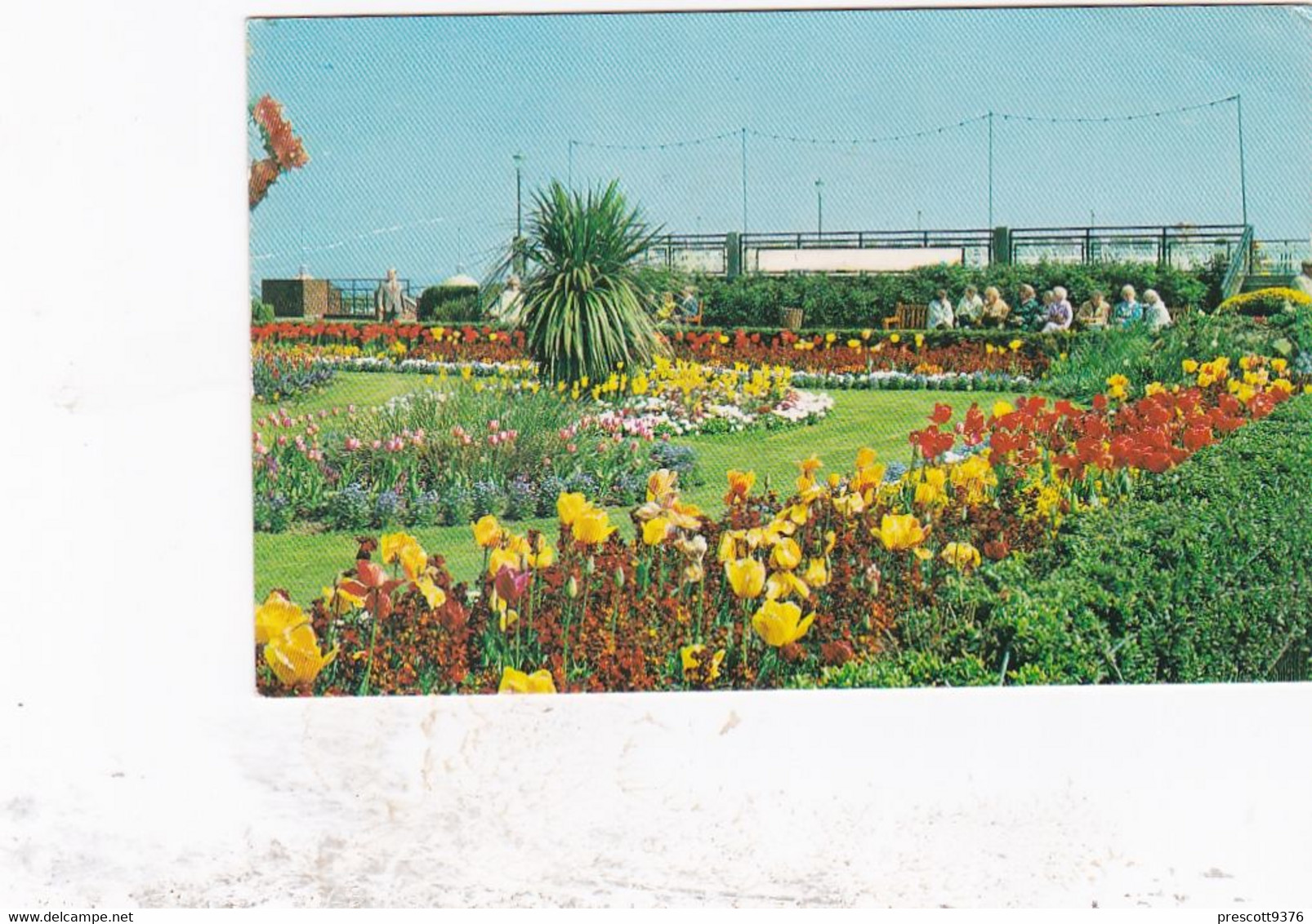 Clacton On Sea Rememberance Gardens  - Used  Postcard - Essex - Stamped - Clacton On Sea