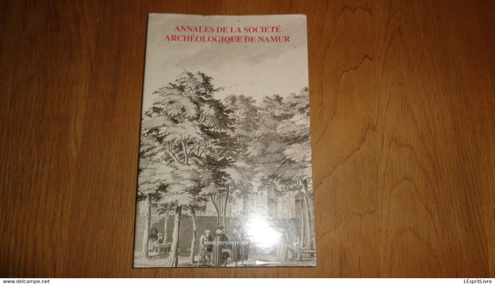 ANNALES DE LA SOCIETE ARCHEOLOGIQUE DE NAMUR T 76 Régionalisme Bossière Collégiale Dinant Château Aublain Comtes Namur - Belgique