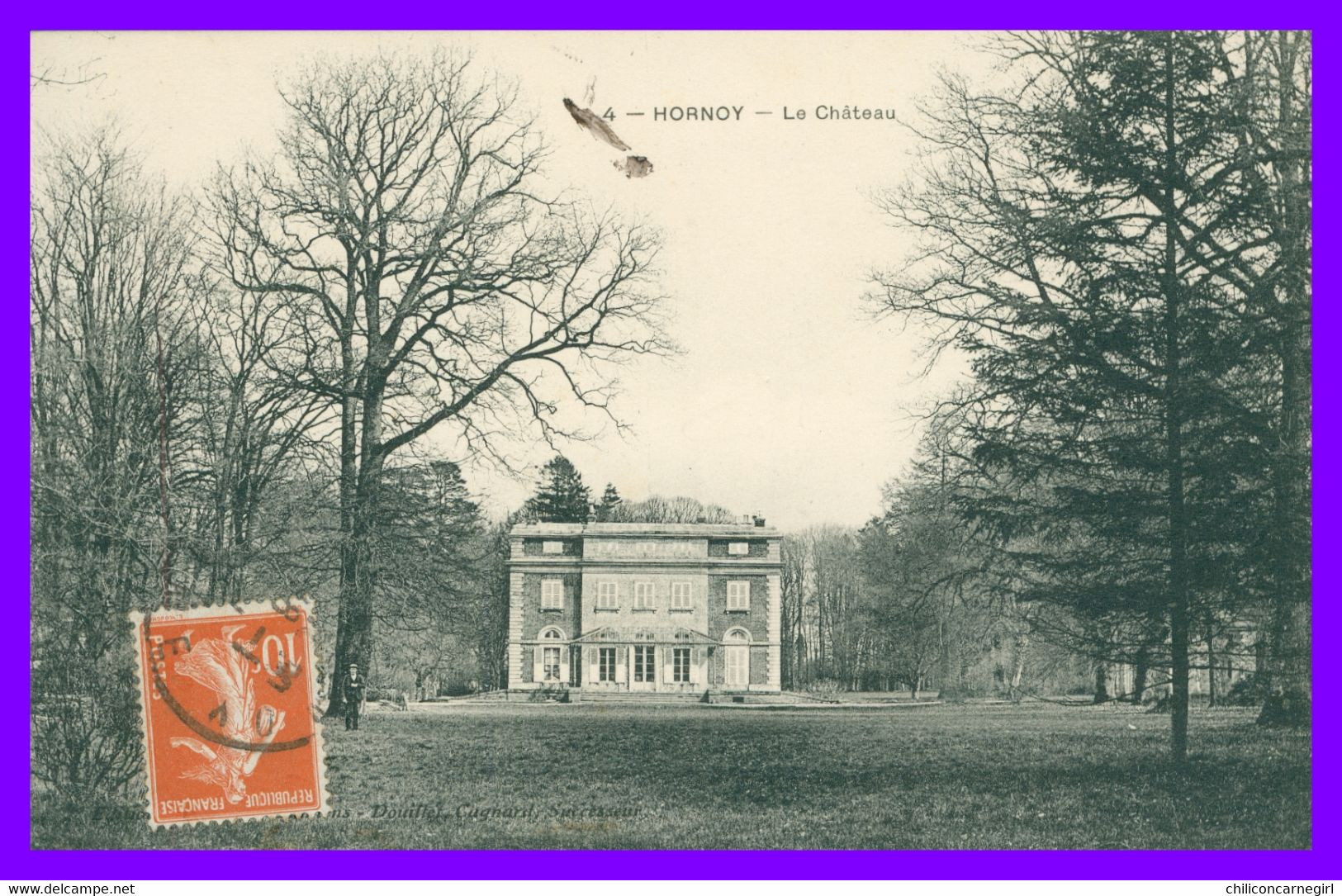 HORNOY - Le Château - 1911 - Hornoy Le Bourg