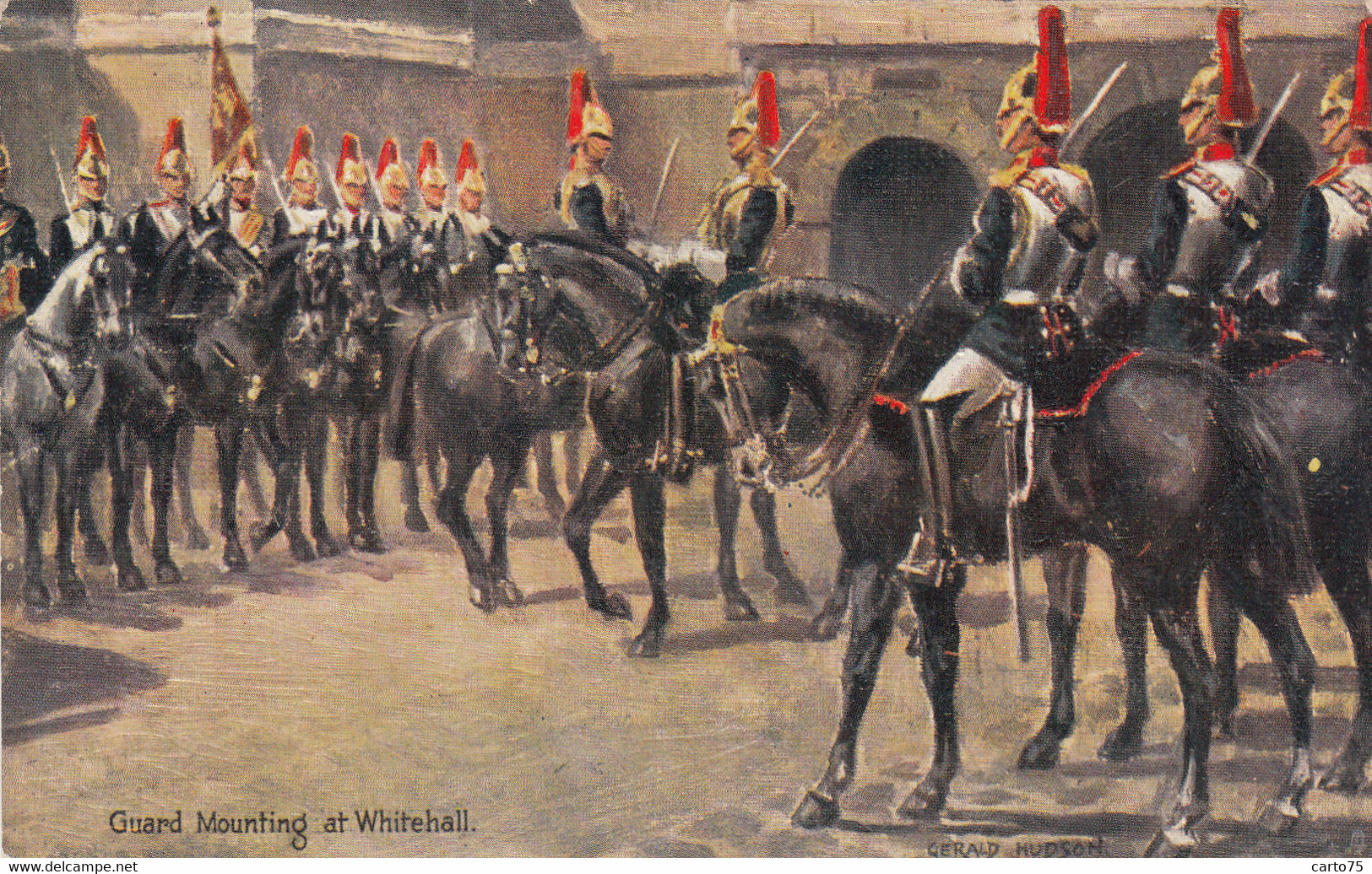 Illustrateurs - Tuck Gerald Hudson - Militaria - The British Army - Royal Horse Guards - Tuck, Raphael
