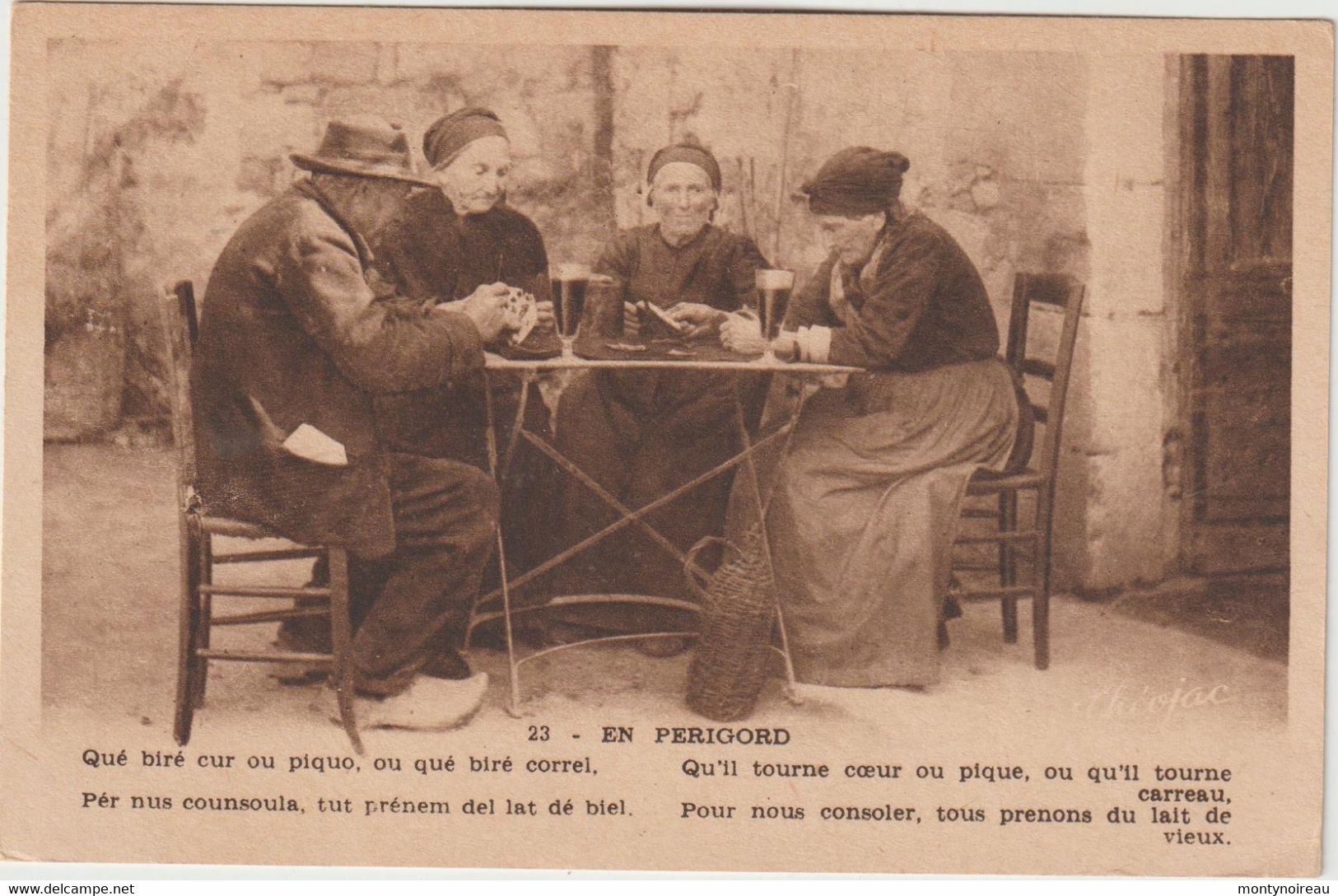 Périgord , Jeux  De  Cartes - Poitou-Charentes