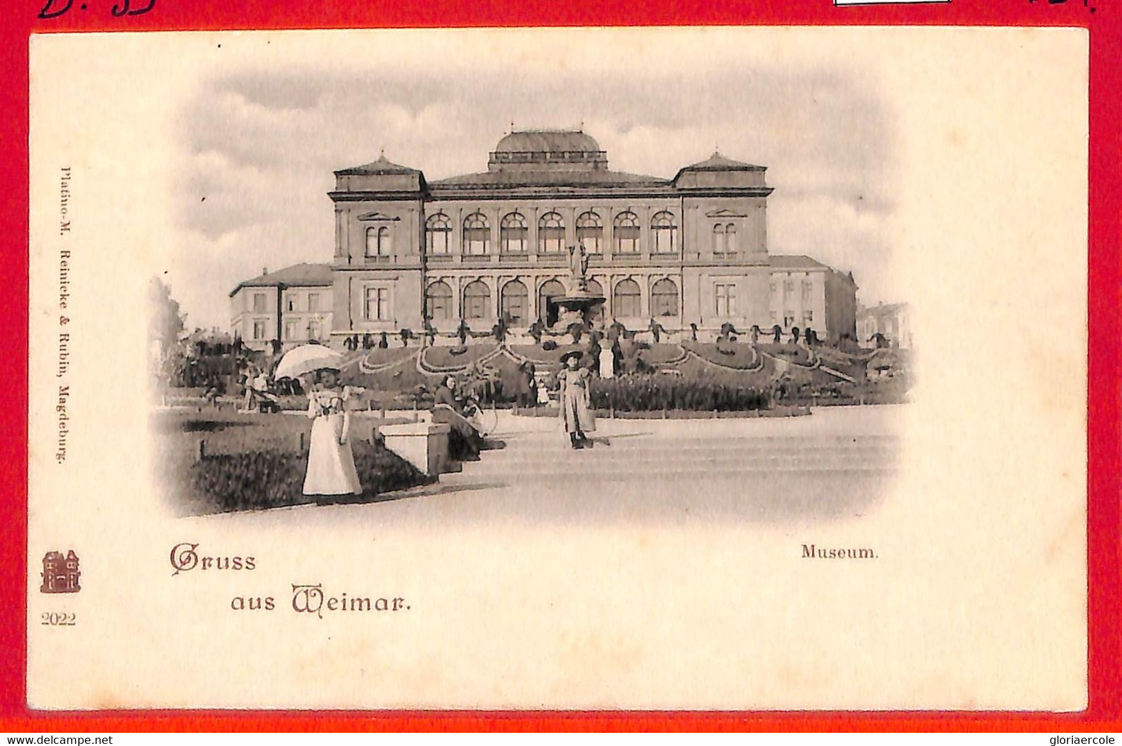 Aa8015  - Ansichtskarten VINTAGE POSTCARD: GERMANY Deutschland - Weimar GRUSS AUS - Elgersburg