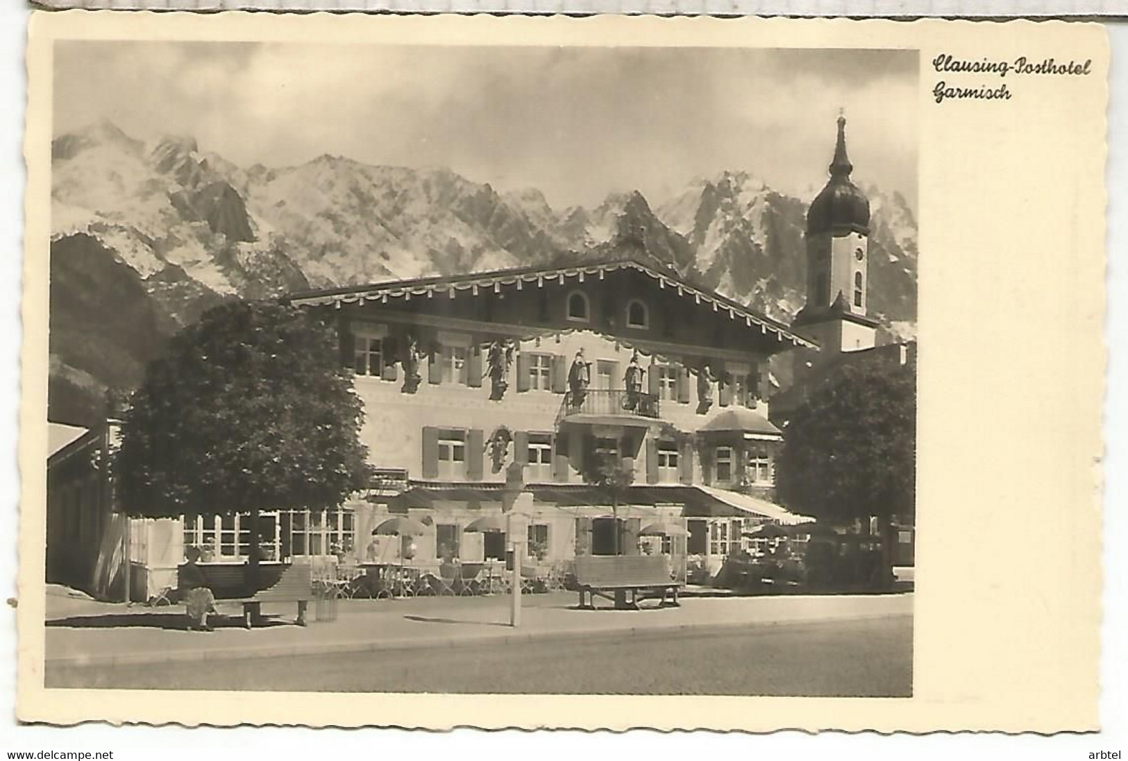 ALEMANIA TP CON MAT JUEGOS OLIMPICOS DE INVIERNO 1936 GARMISCH PARTENKIRCHEN - Inverno1936: Garmisch-Partenkirchen