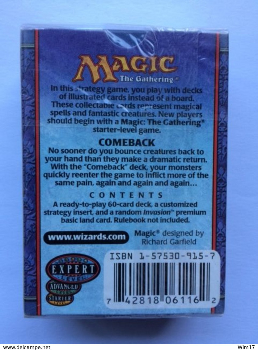 MAGIC THE GATHERING PLANESHIFT COMEBACK DECK PCD NEW - Otros & Sin Clasificación