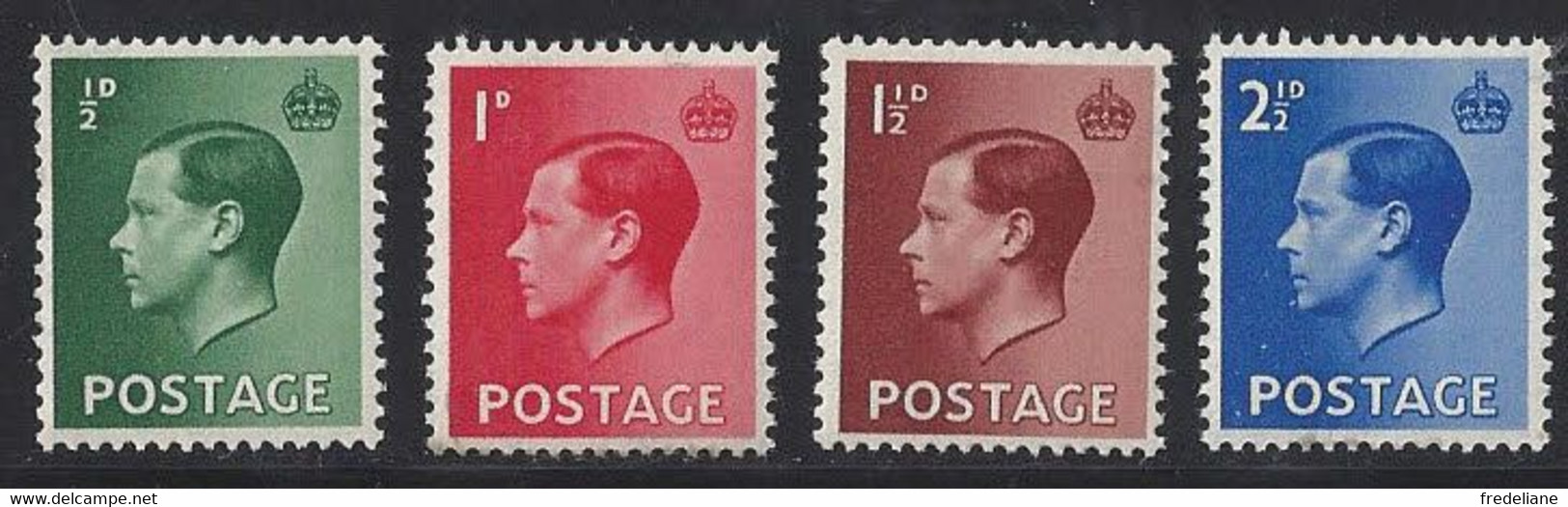 EDOUARD VIII - Unused Stamps