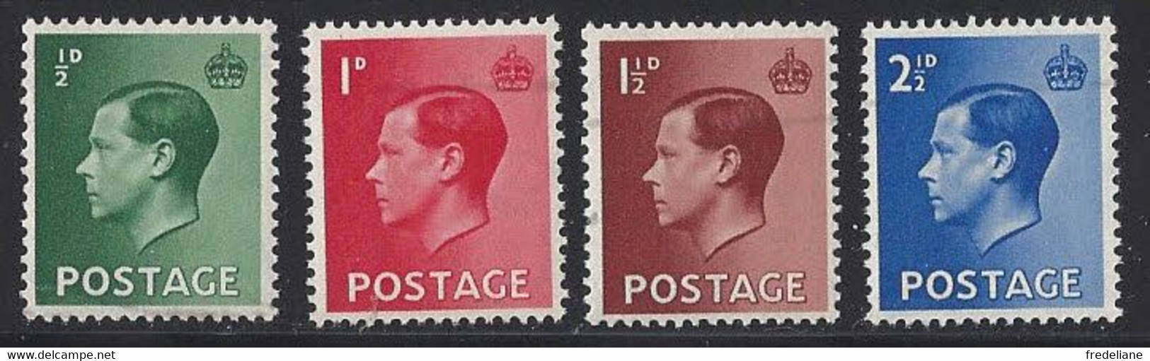 EDOUARD VIII - Unused Stamps