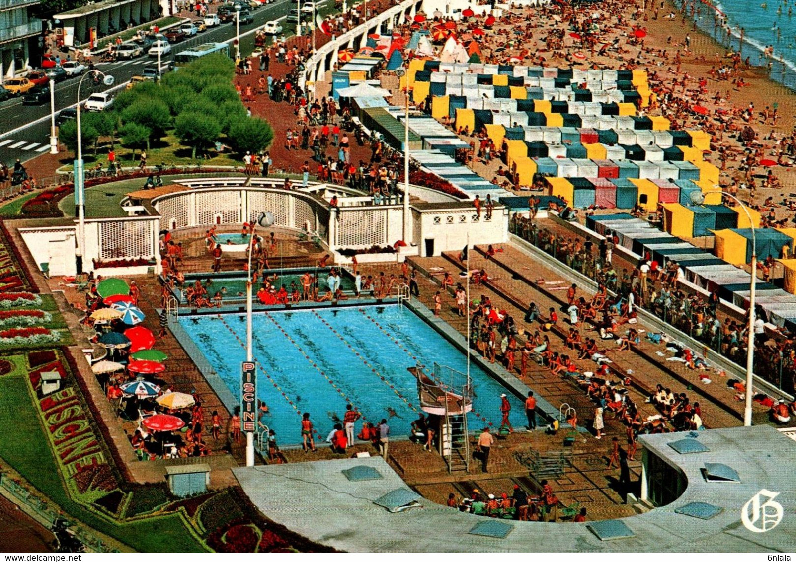 8647 Les SABLES D OLONNE La Piscine Près Du Grand Casino   (scan Recto-verso) 85 Vendée - Sables D'Olonne