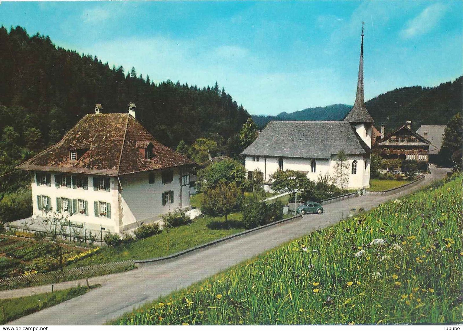 Eggiwil - Kirche Und Pfarrhaus         Ca. 1970 - Eggiwil