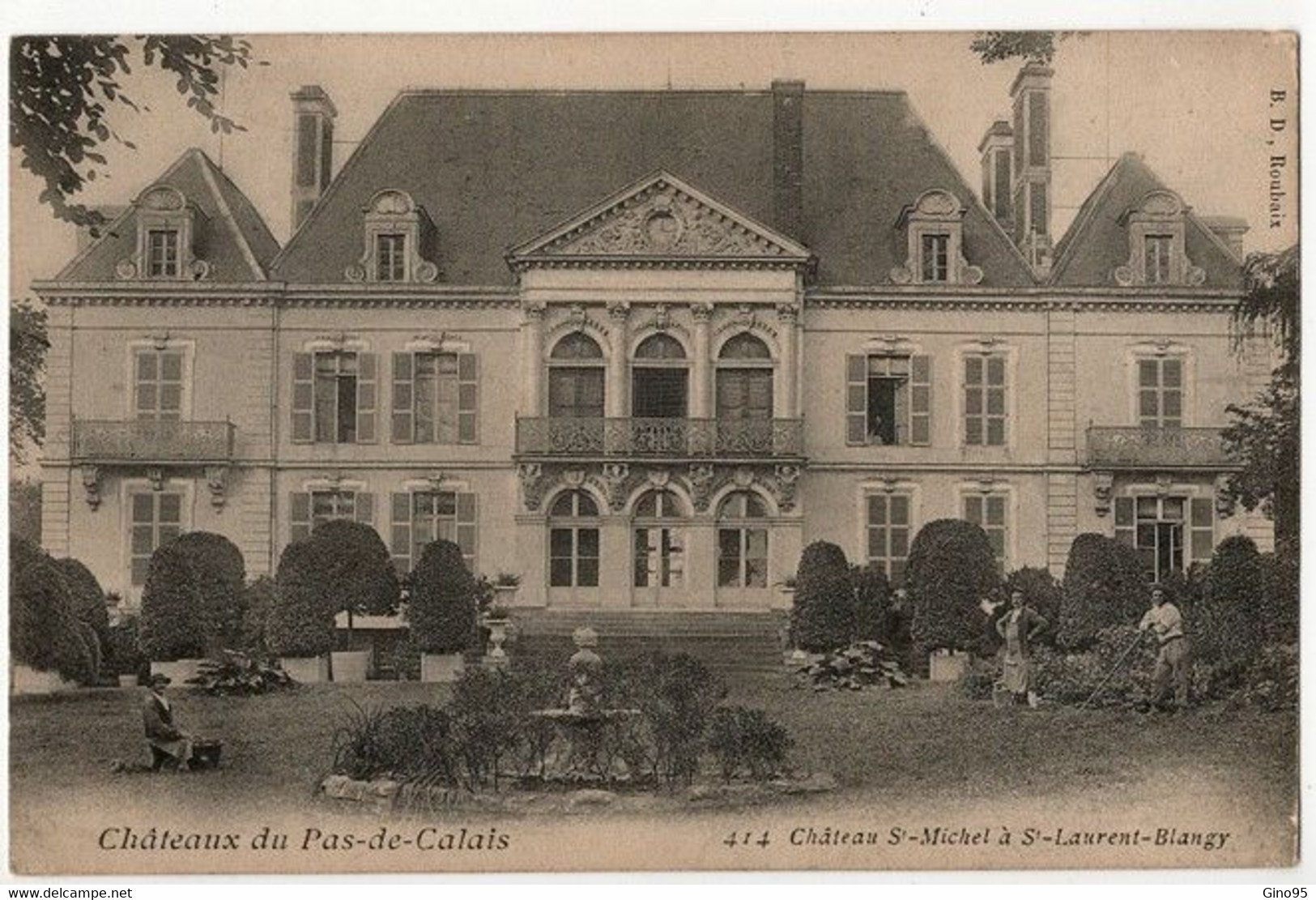 CPA 62 Château De Saint Michel à Saint Laurent Blangy - Saint Laurent Blangy