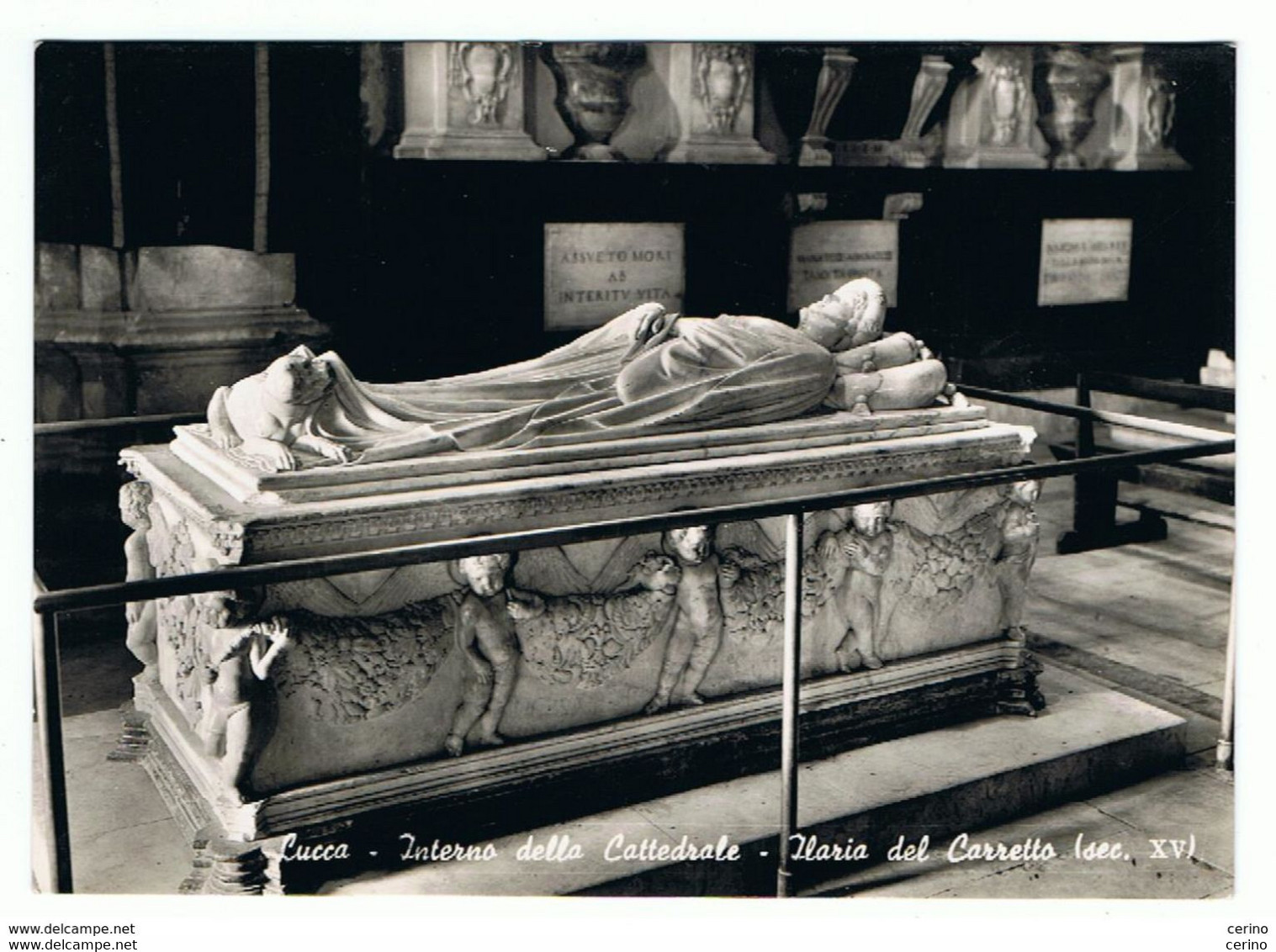 LUCCA:  INTERNO  DELLA  CATTEDRALE  -  ILARIA  DEL  CARRETTO  -  FOTO  -  FG - Monuments