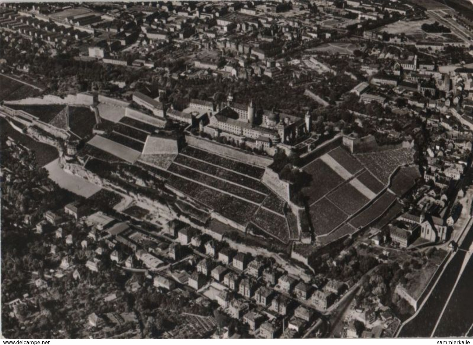 Würzburg - Luftbild - Postcard - Wuerzburg