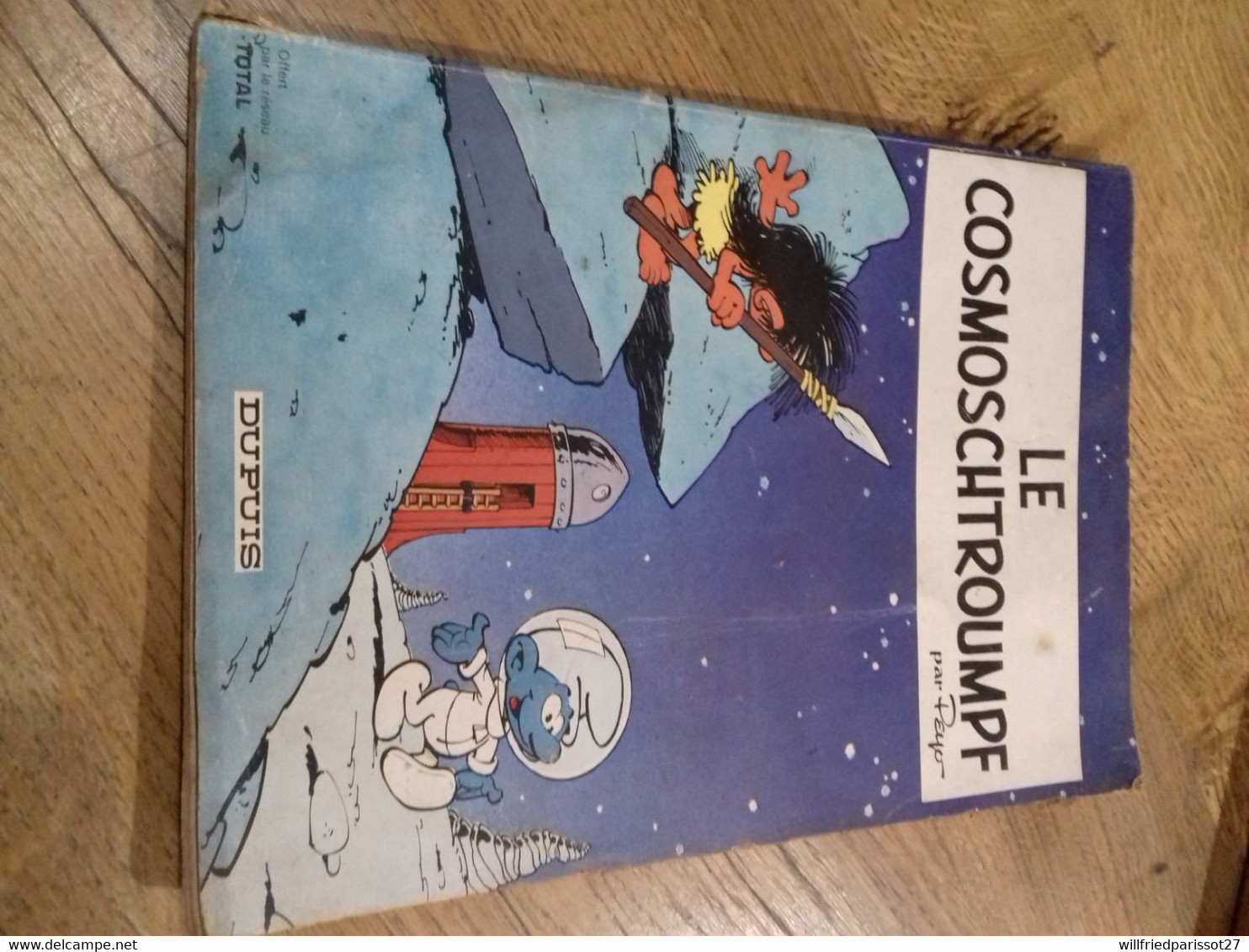 11/ LE COSMOSCHTROUMPF PAR PEYO OFFERT PAR TOTAL 1972 - Schtroumpfs, Les - Los Pitufos