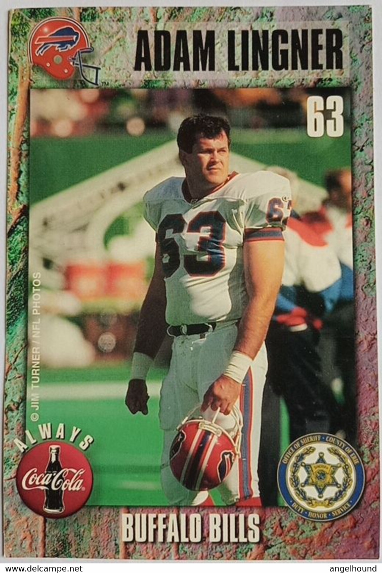 Buffalo Bills Adam Lingner - 1980-1989