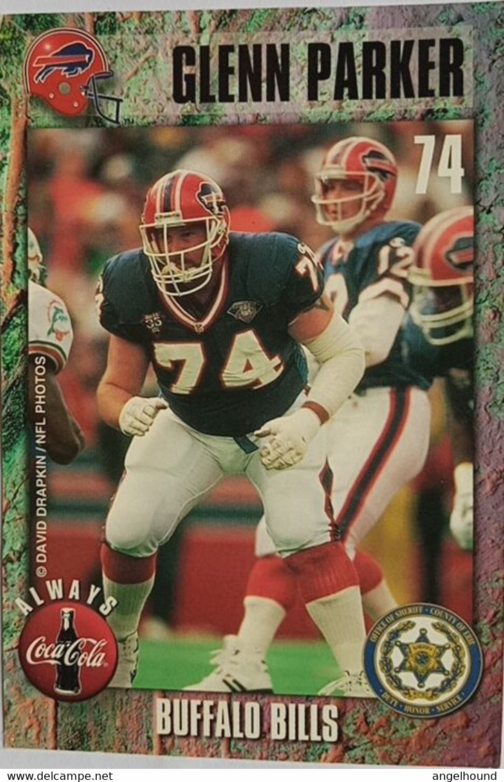 Buffalo Bills Glenn Parker - 1990-1999