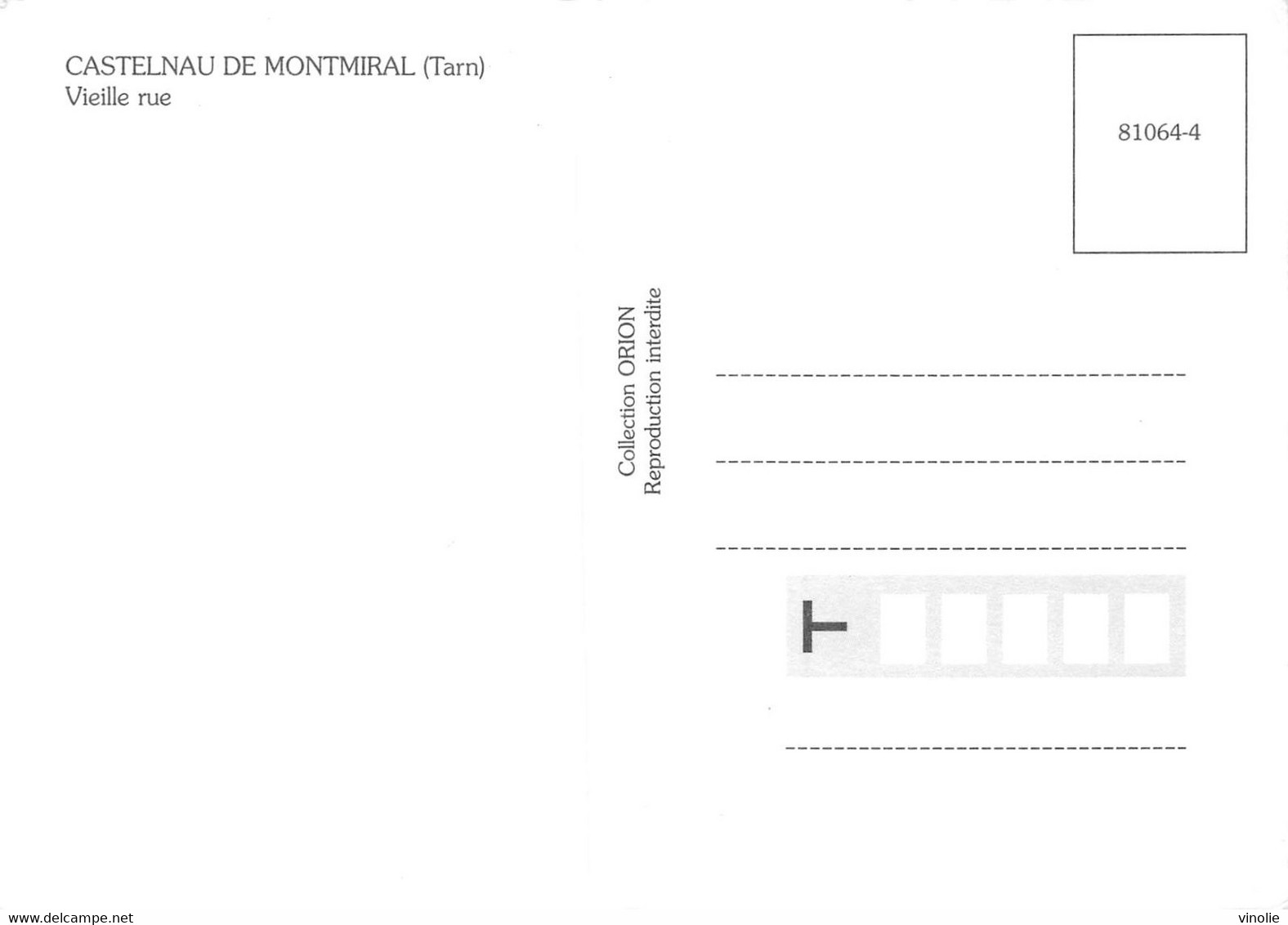 P-FL-M-22-1887 : CASTELNAU-DE-MONTMIRAL - Castelnau De Montmirail