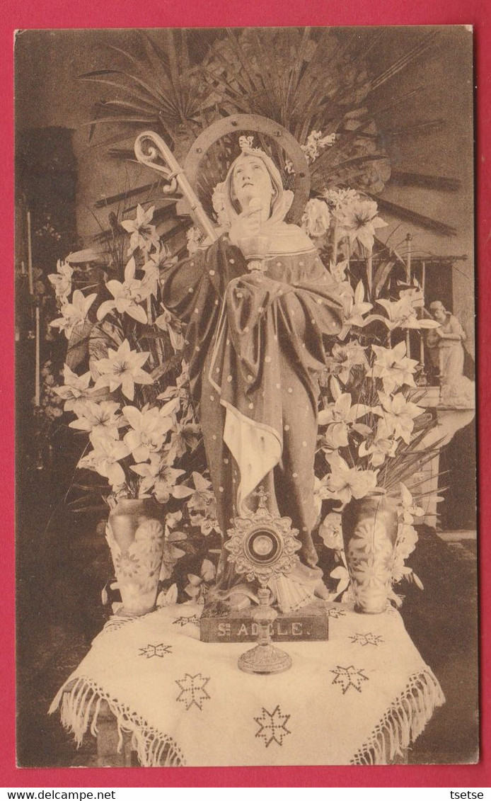 Fromièe Par Gerpinnes - La Statue Et La Relique De Sainte Adèle ( Voir Verso ) - Gerpinnes