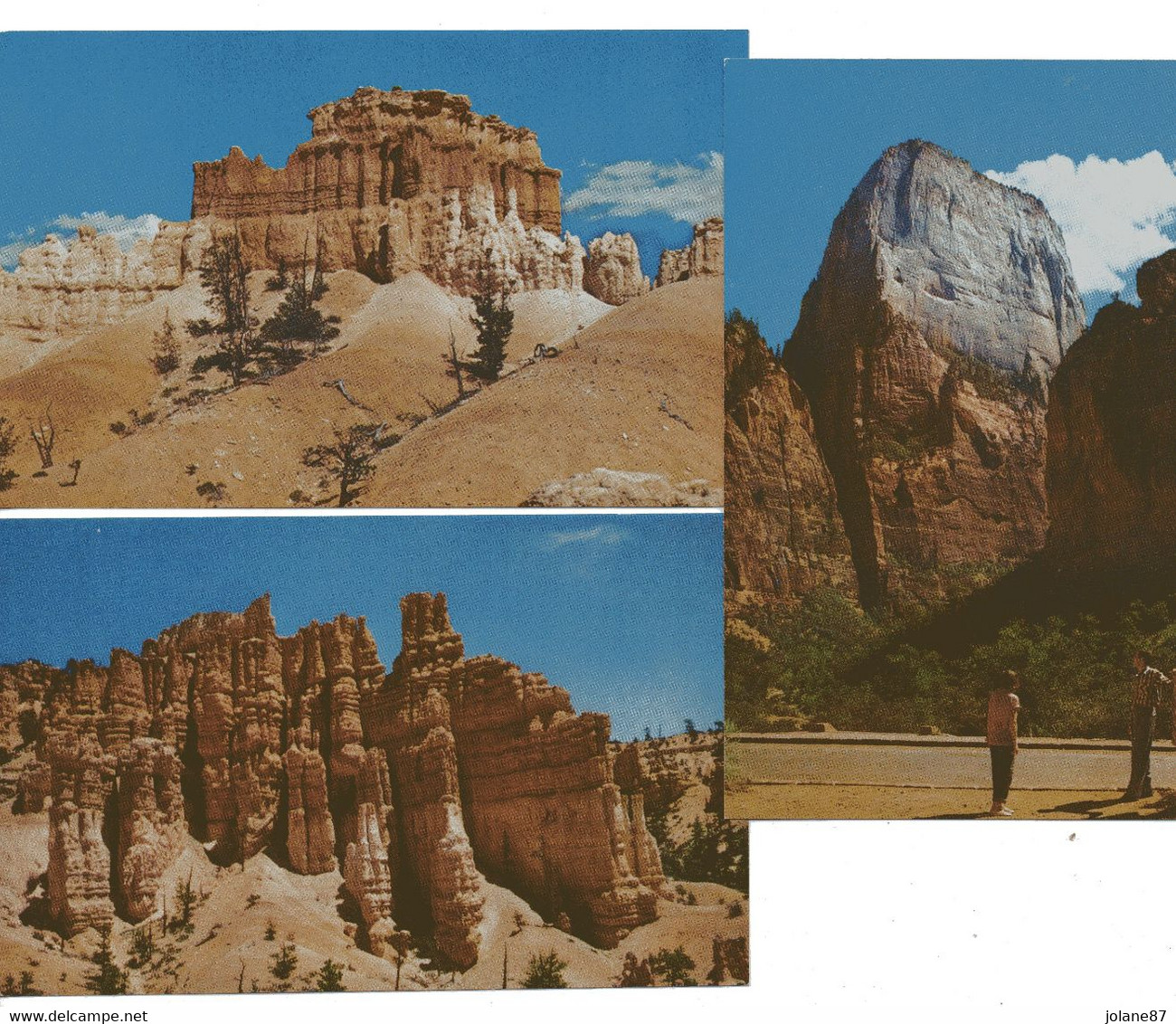 LOT DE 19 CARTES  PETIT FORMAT     -  UTAH     -   BRYCE CANYON NATIONAL PARK - Bryce Canyon