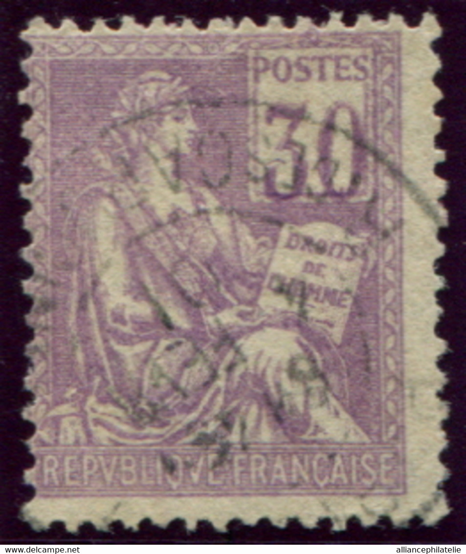 Lot N°4489 Variétés France  N°115a Oblitéré Qualité TB - Oblitérés