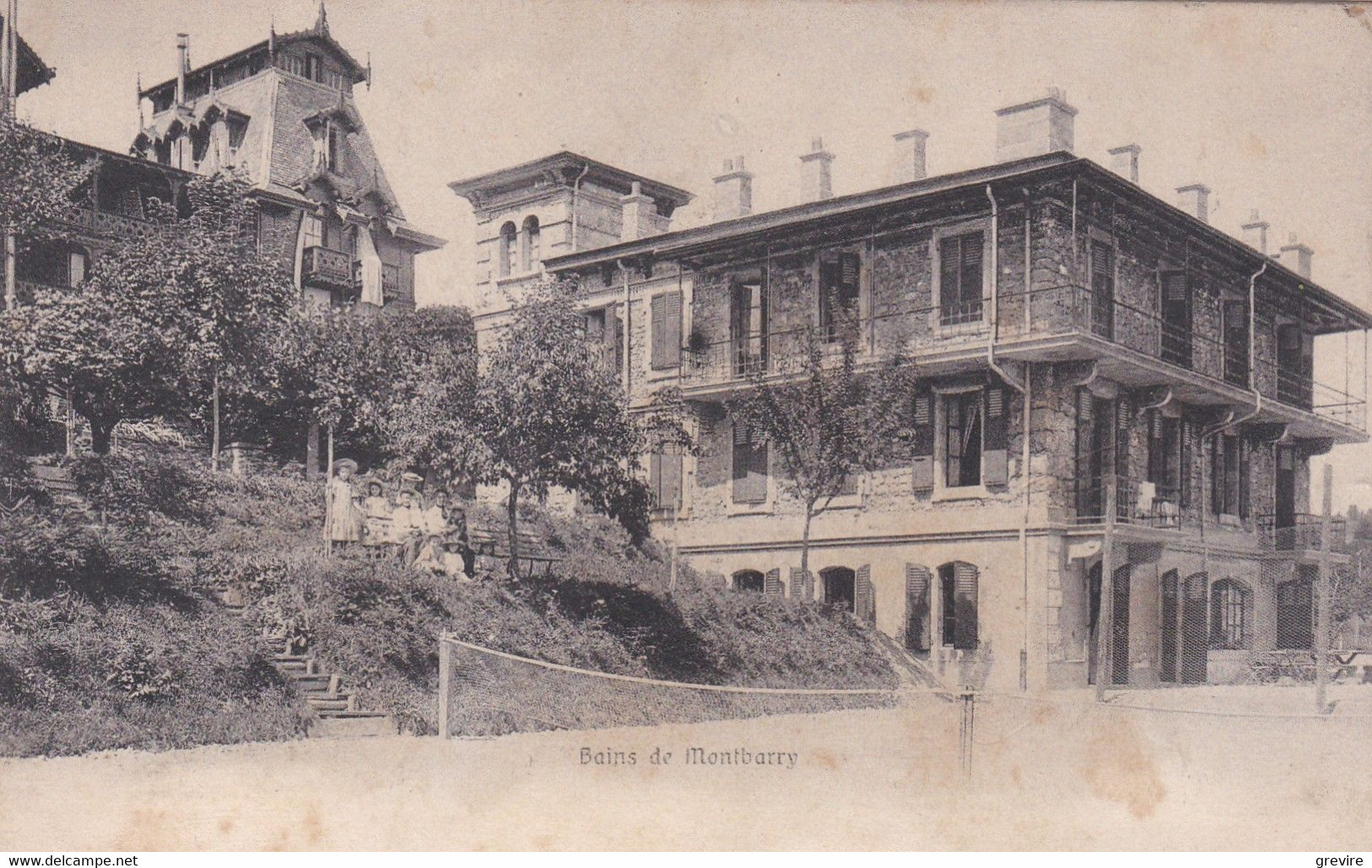 Le Pâquier.  Montbarry-les-Bains. Hôtel Du Moléson, Petite Animation - Le Pâquier