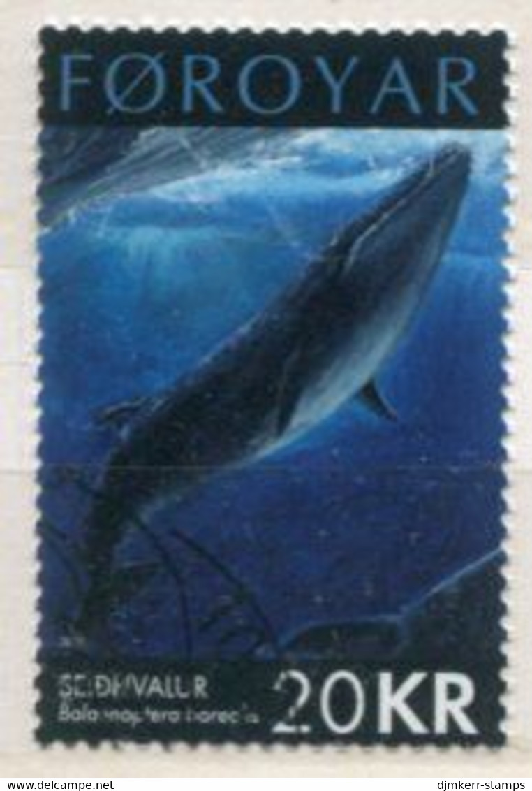 FAEROE ISLANDS 2001 Nature Protection: Whales 20 Kr. Used  Michel 411 - Färöer Inseln