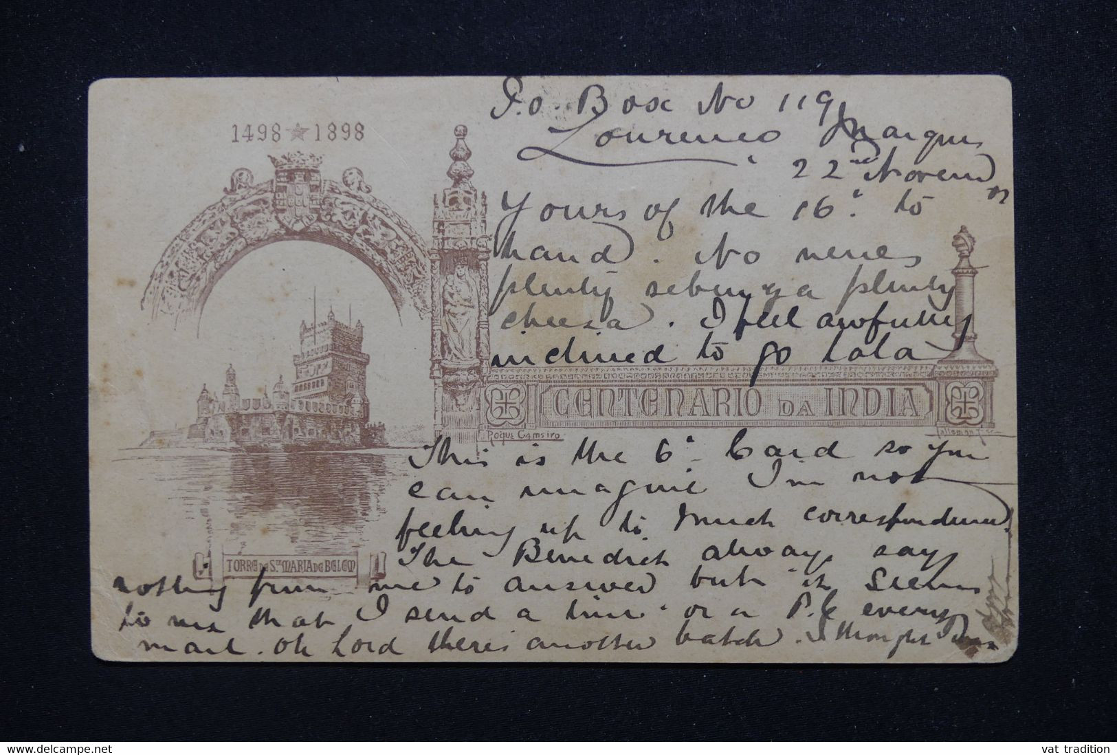 LOURENCO MARQUES - Entier Postal De Lourenco Marques Pour Le Natal En 1902 - L 114618 - Lourenco Marques