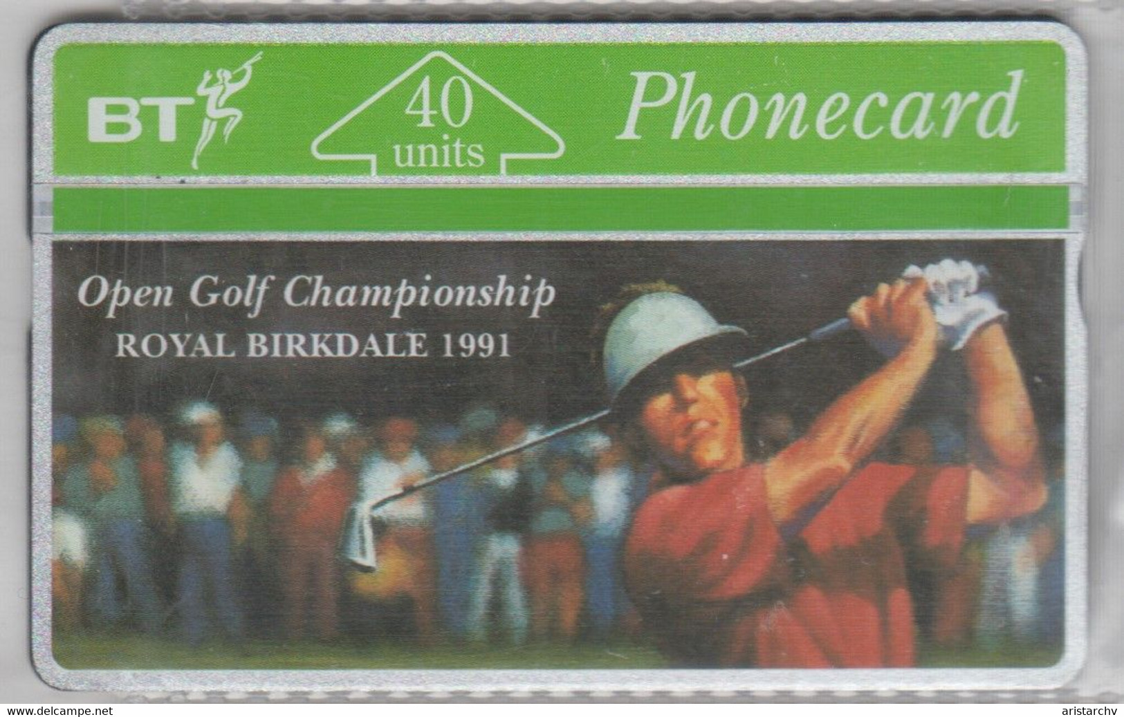 UNITED KINGDOM 1991 BT OPEN GOLF CHAMPIONSHIP ROYAL BIRKDALE MINT - BT Commemorative Issues