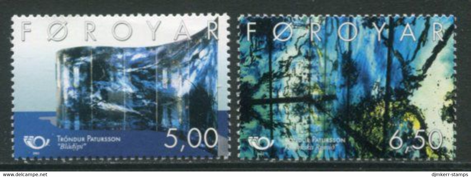 FAEROE ISLANDS 2002 20th Century Art  MNH / **. Michel 421-22 - Féroé (Iles)