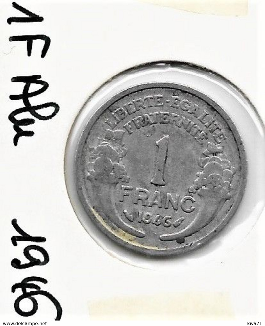 1 Franc  "Morlon" 1946  Alu TTB - 1 Franc