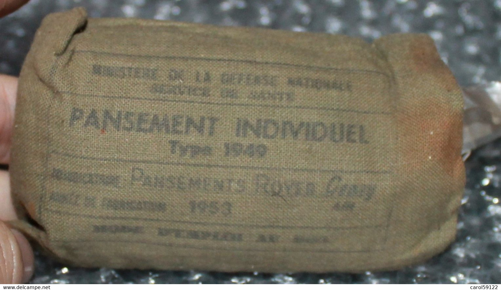 Lot Pansements Individuels Type 1949 Indochine-Algérie - Uitrusting