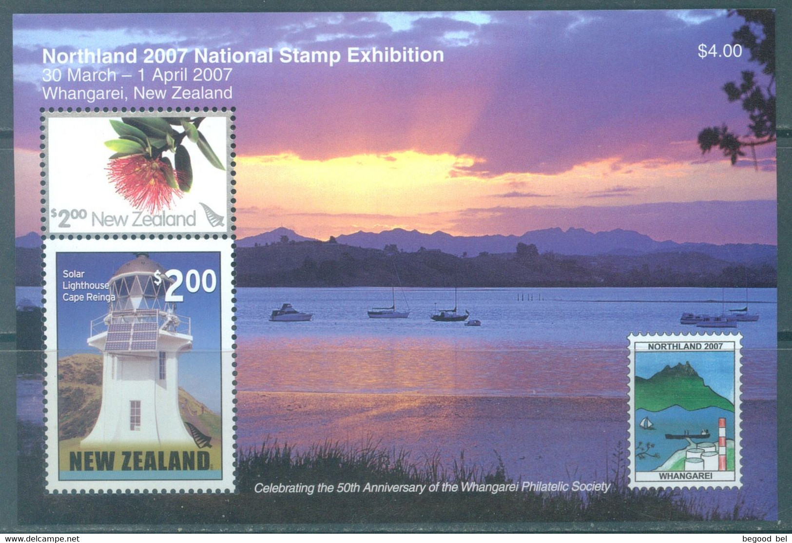 NEW ZEALAND - MNH/**. - 2007 - NORTHLAND LIGHTHOUSE  - Yv BLOC 222 -  Lot 24760 - Hojas Bloque