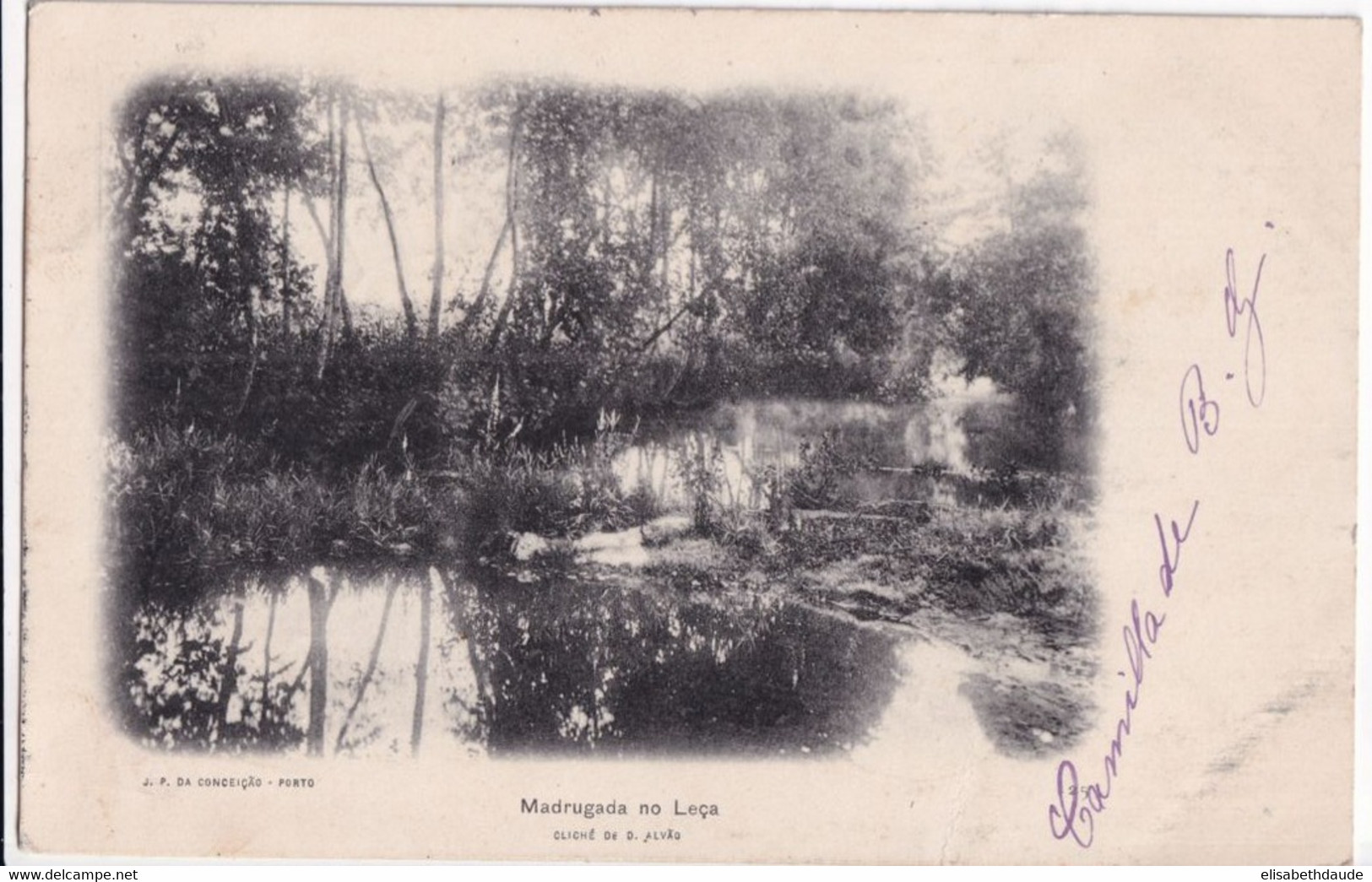 1904 - PORTUGAL - CARTE De PORTO TAXEE ! => BOIS DE CENE (VENDEE) - Covers & Documents