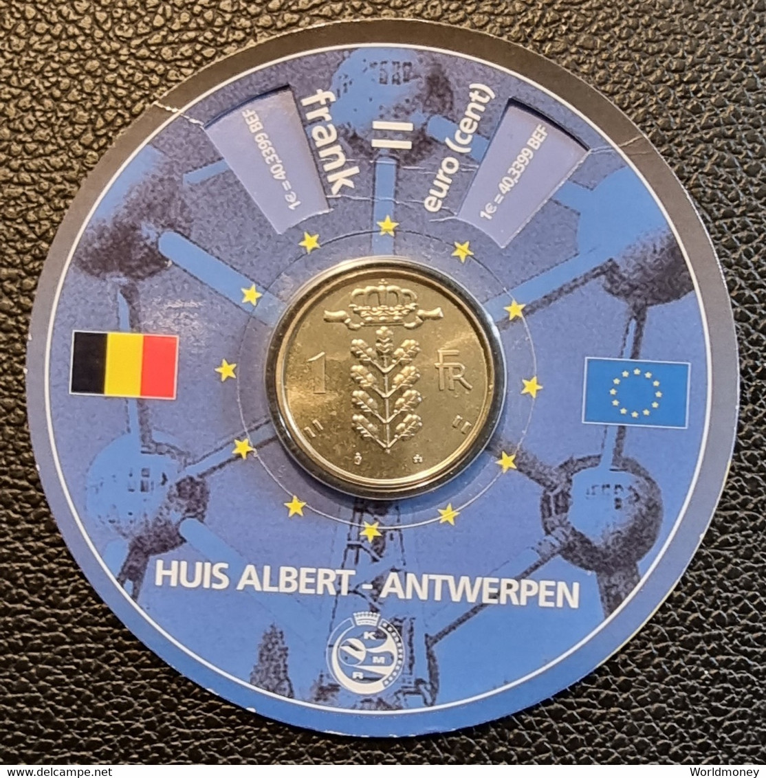 1 Frank / 1 Euro 1999/2000 Belgium - Sammlungen