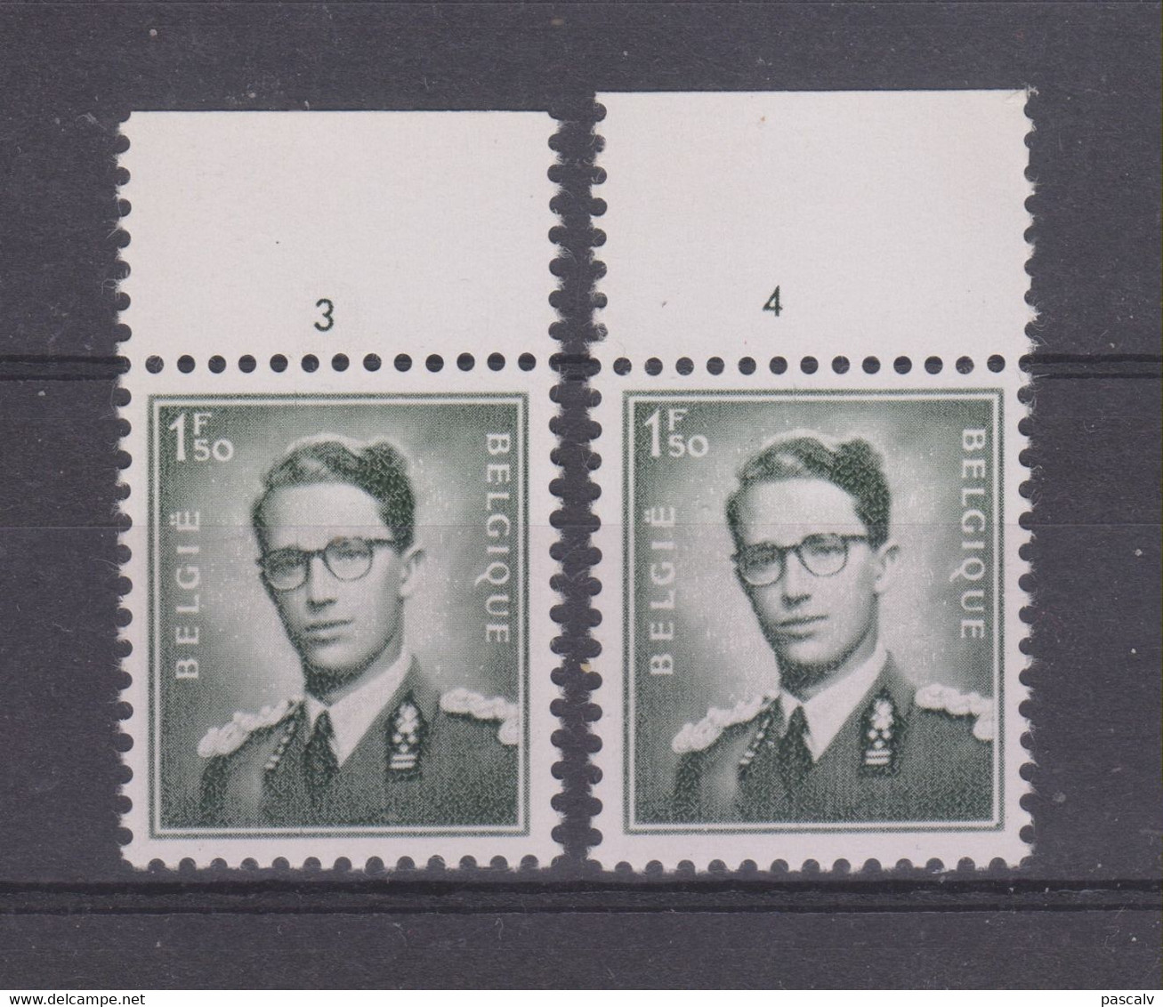 COB 924P3  ** Neuf Sans Charnière Planches 3-4 - 1953-1972 Glasses