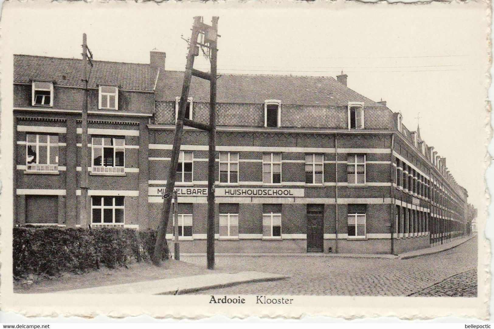 Postkaart  Ardooie Klooster Middelbare Huishoudschool Ca 1950-60 - Ardooie