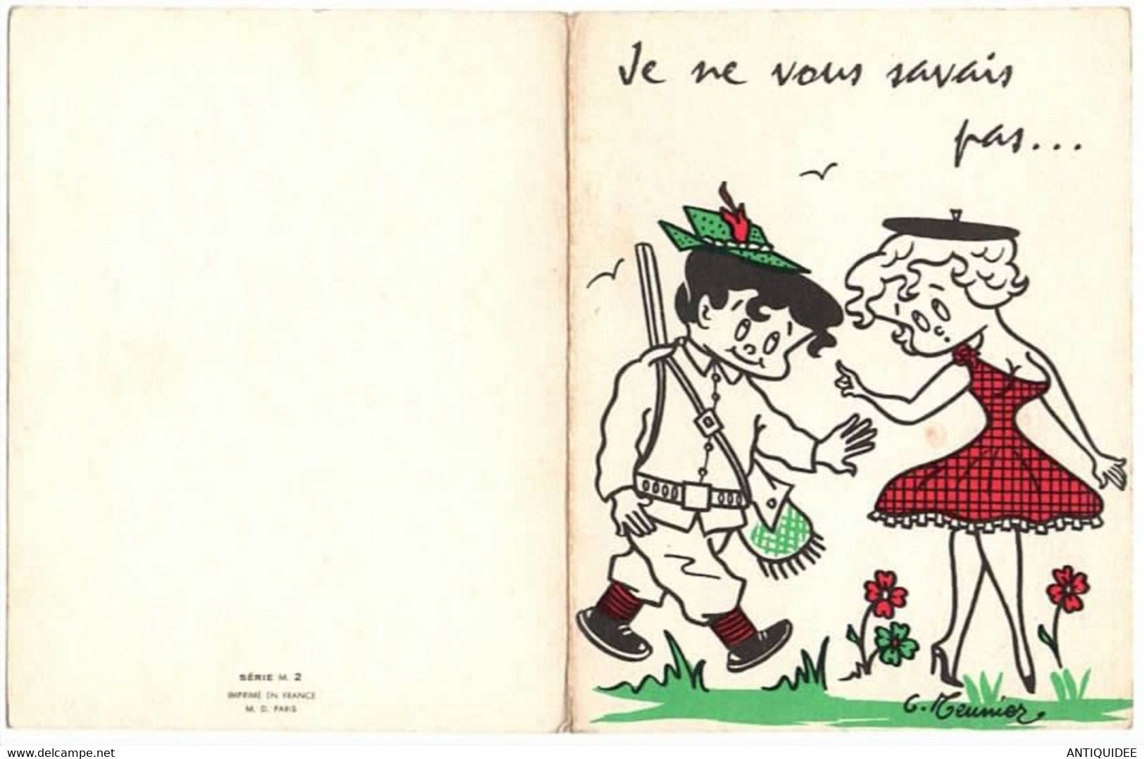 G.MEUNIER - Je Ne Vous Savais Pas..........un Aussi Grand Chasseur ! - Meunier, G.