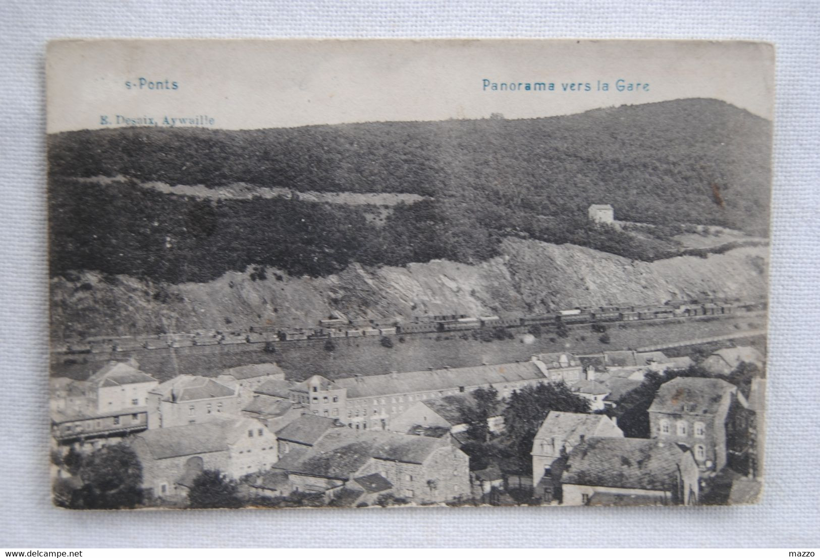 6310/TROIS-PONTS- Panorama Vers La Gare - Trois-Ponts