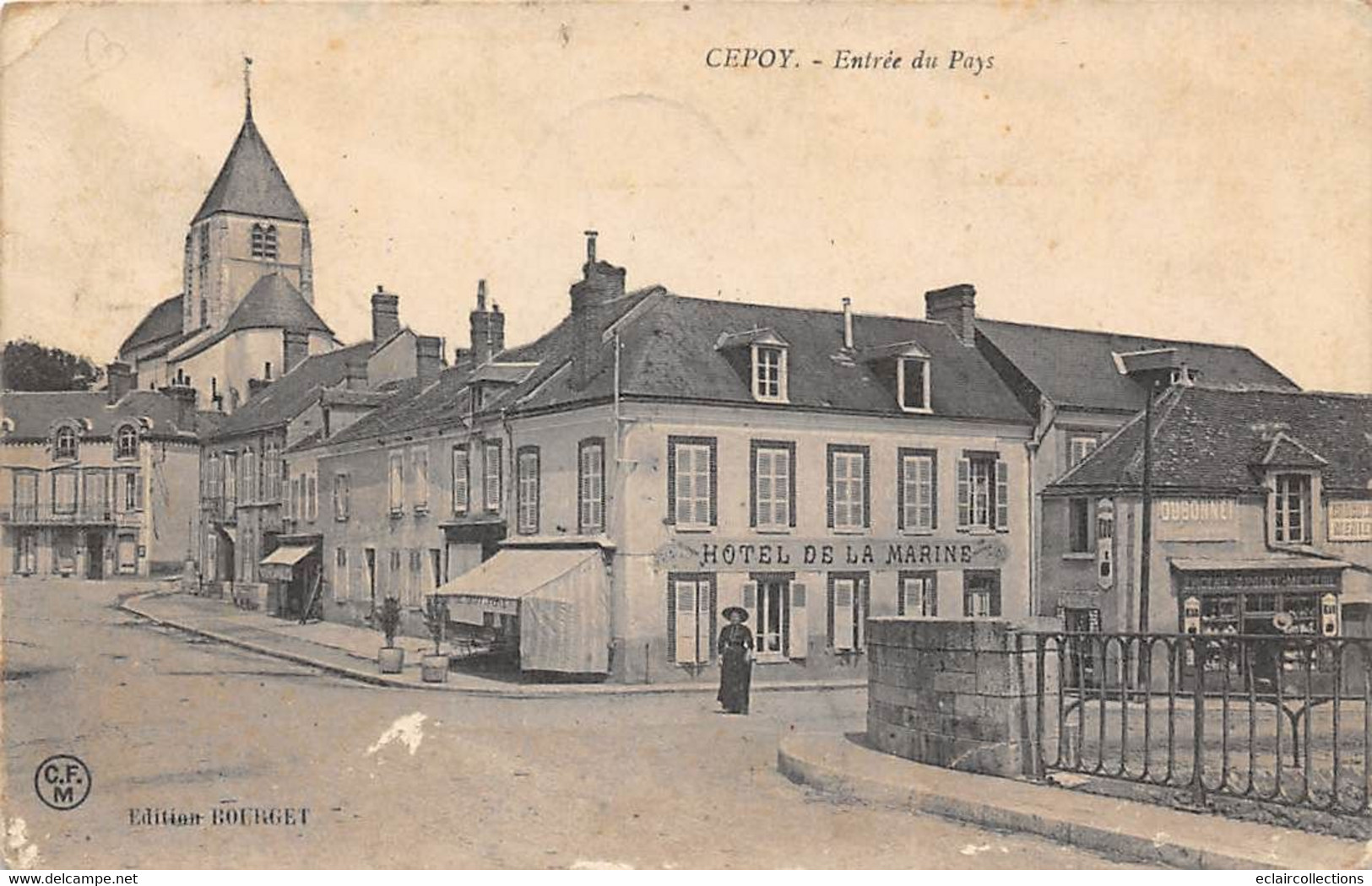 Cepoy         45       Entrée Du Pays. Hôtel De La Marine    (voir Scan) - Sonstige & Ohne Zuordnung