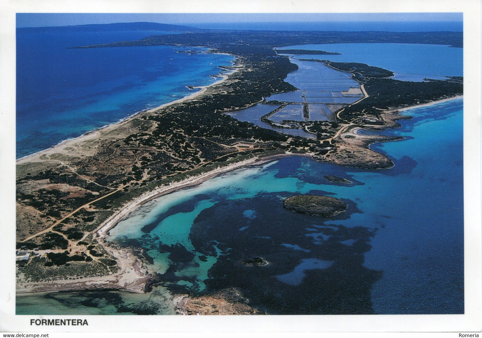 Islas Baleares - Formentera - Vista General - Tramuntana 6215 - Format 170 X 120 - Frais De Port 50 Grs - Formentera