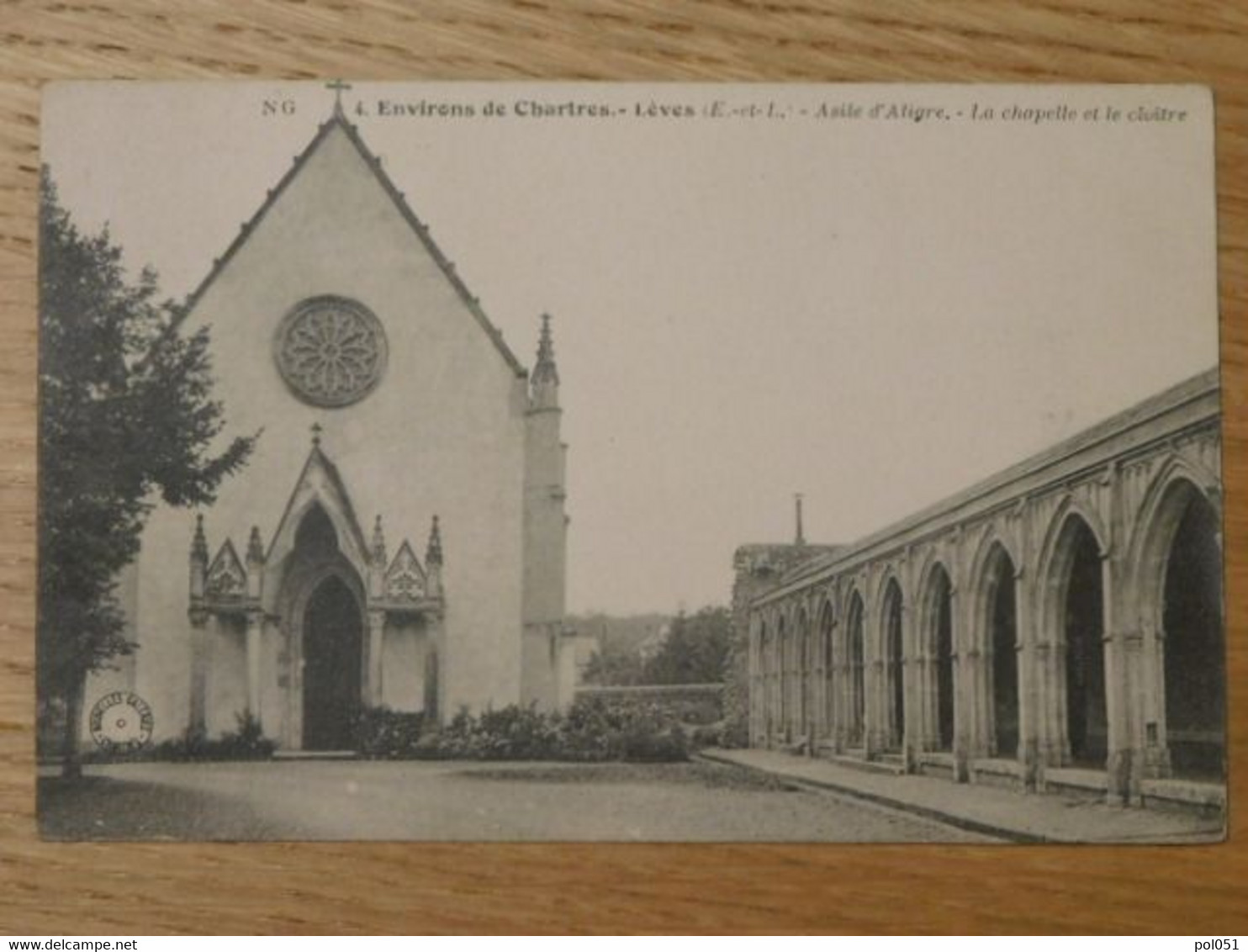28 - EURE ET LOIRE LEVES Environs De Chartres Asile D'aligre La Chapelle Et Le Cloitre - Lèves