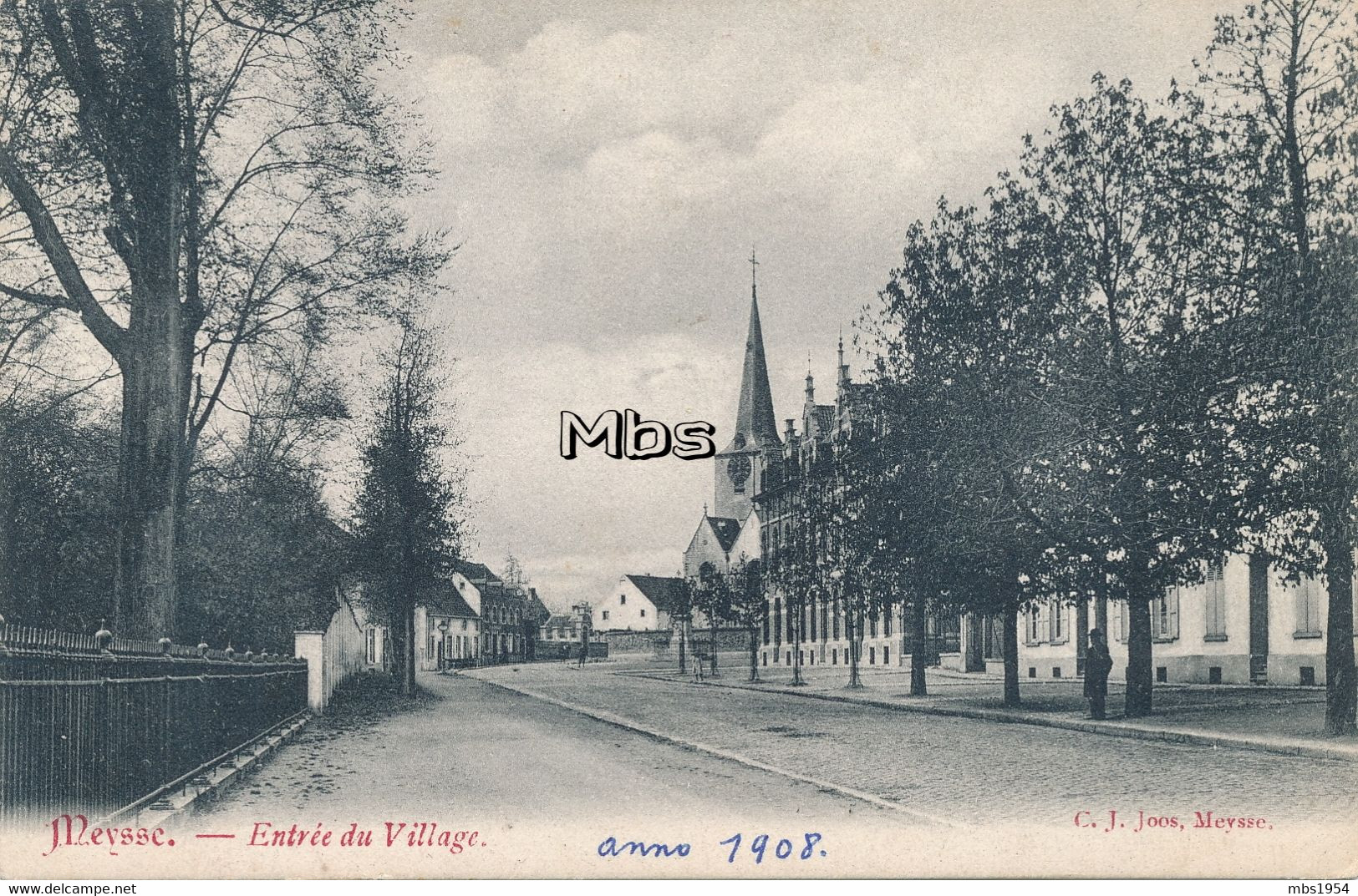 Meise / Meysse - Entrée Du Village 1905 - Meise