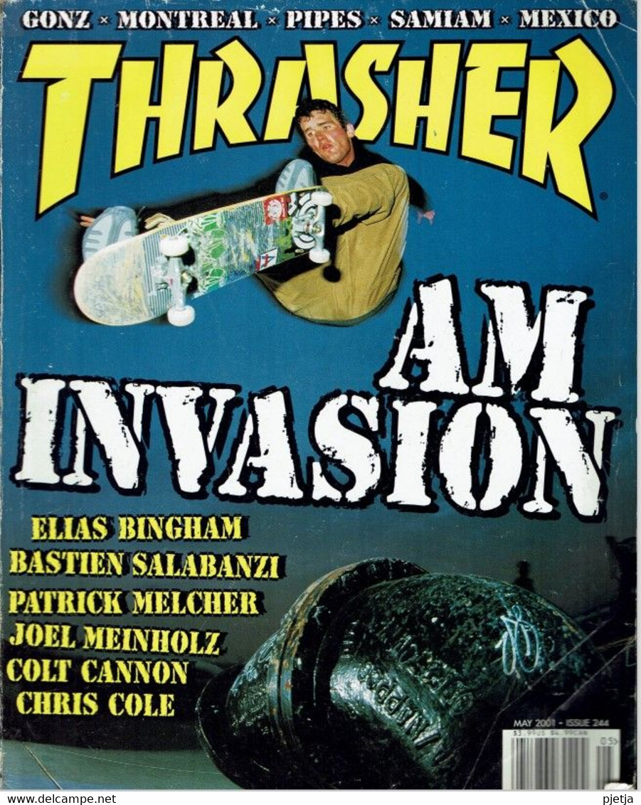 Thrasher - Skateboard Magazine May 2001 - Sports