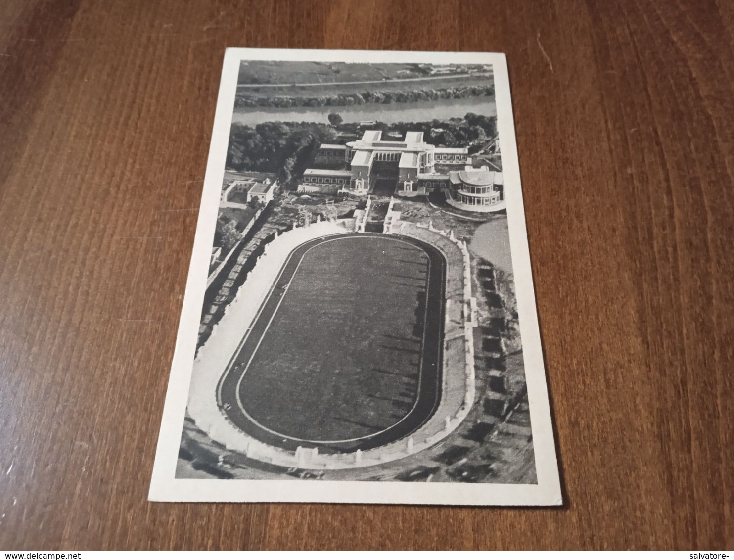 CARTOLINA VEDUTA PANORAMICA DEL FORO MUSSOLINI- VIAGGIATA 1937- FORMATO PICCOLO - Stadiums & Sporting Infrastructures